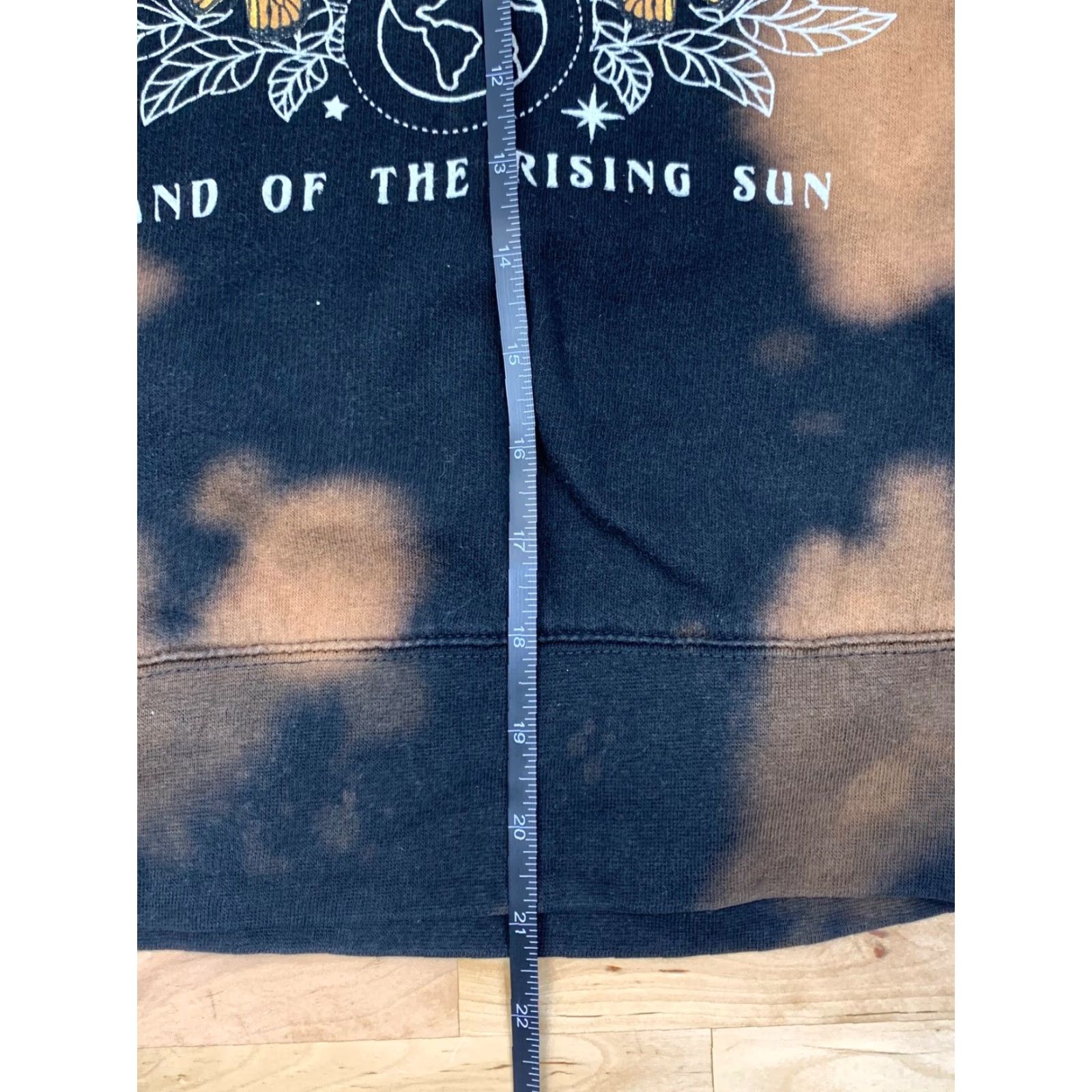 Vintage Full Tilt “Land of the Rising Sun” Graphic Tie Dye Sweatshirt Sz M Womens #2231 Size M / US 6-8 / IT 42-44 - 5 Thumbnail