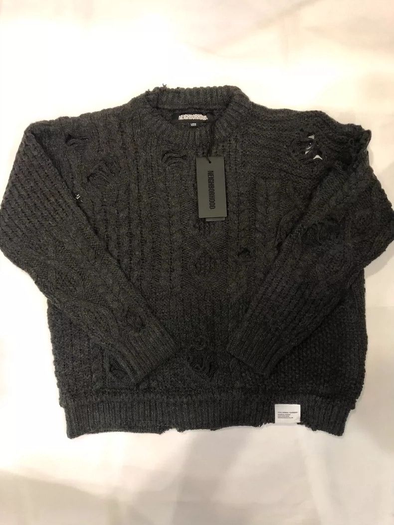 NEIGHBORHOOD PATCHWORK SAVAGE SWEATER