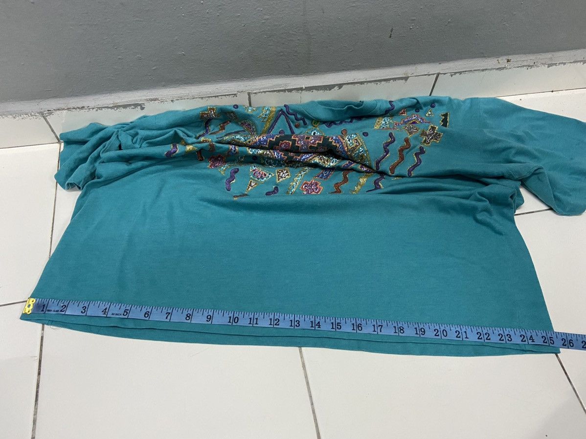 Vintage VINTAGE KWBL 1990 LOS ANGELES DECO PAINT TEE SHIRT Size US XL / EU 56 / 4 - 12 Thumbnail