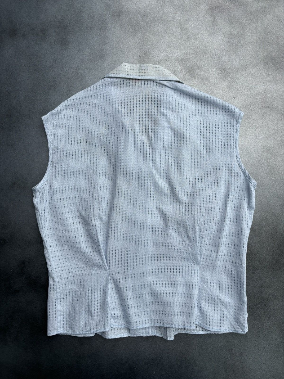 Vintage True Vintage Sheer Vest Seethrough Lace Sleeveless 40s 50s W Size S / US 4 / IT 40 - 8 Thumbnail