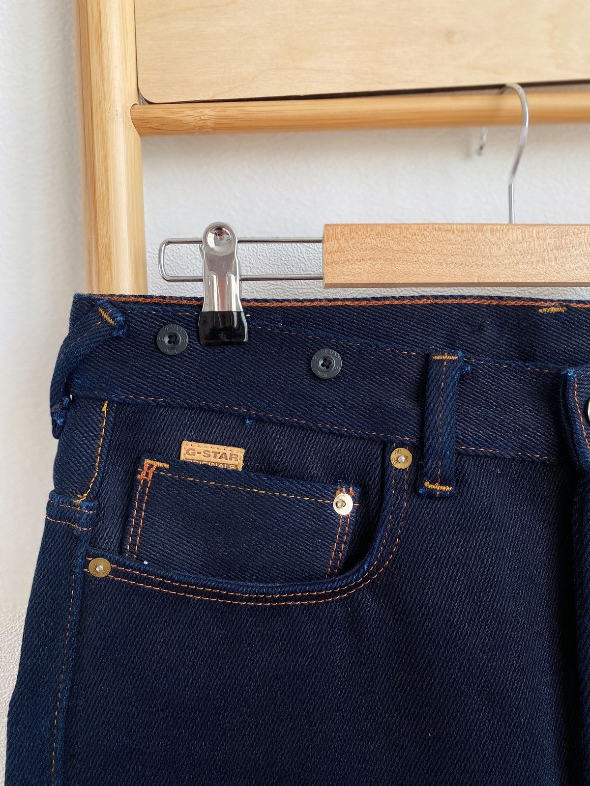 G-Star G-star Red listing SELVEDGE Us Lumber 25 jeans Size US 33 - 3 Thumbnail