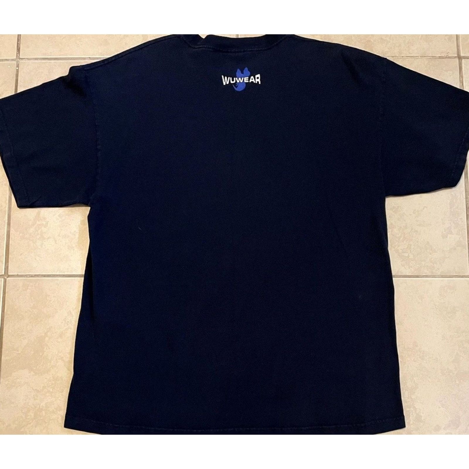 Vintage VINTAGE Wu Wear Shirt 2XL Blue Hip Hop 90s NYC Rap Tee Mens Forever Size US XXL / EU 58 / 5 - 2 Thumbnail