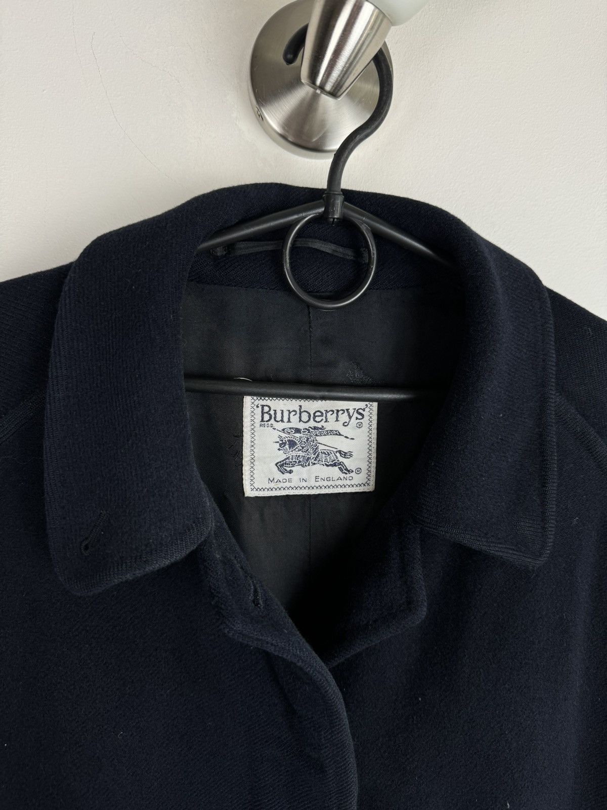 Burberry × Vintage Vintage cashmere coat Burberry 90s original luxury item Size US L / EU 52-54 / 3 - 3 Thumbnail