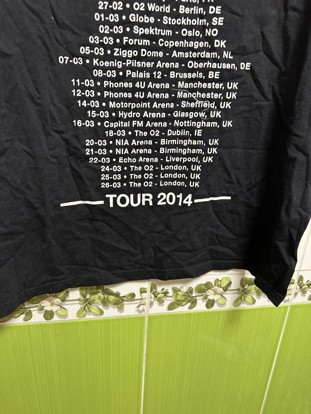 Drake × Vintage Drake “Would You Like A Tour” 2014 Tour T-Shirt Europe Size US M / EU 48-50 / 2 - 6 Thumbnail