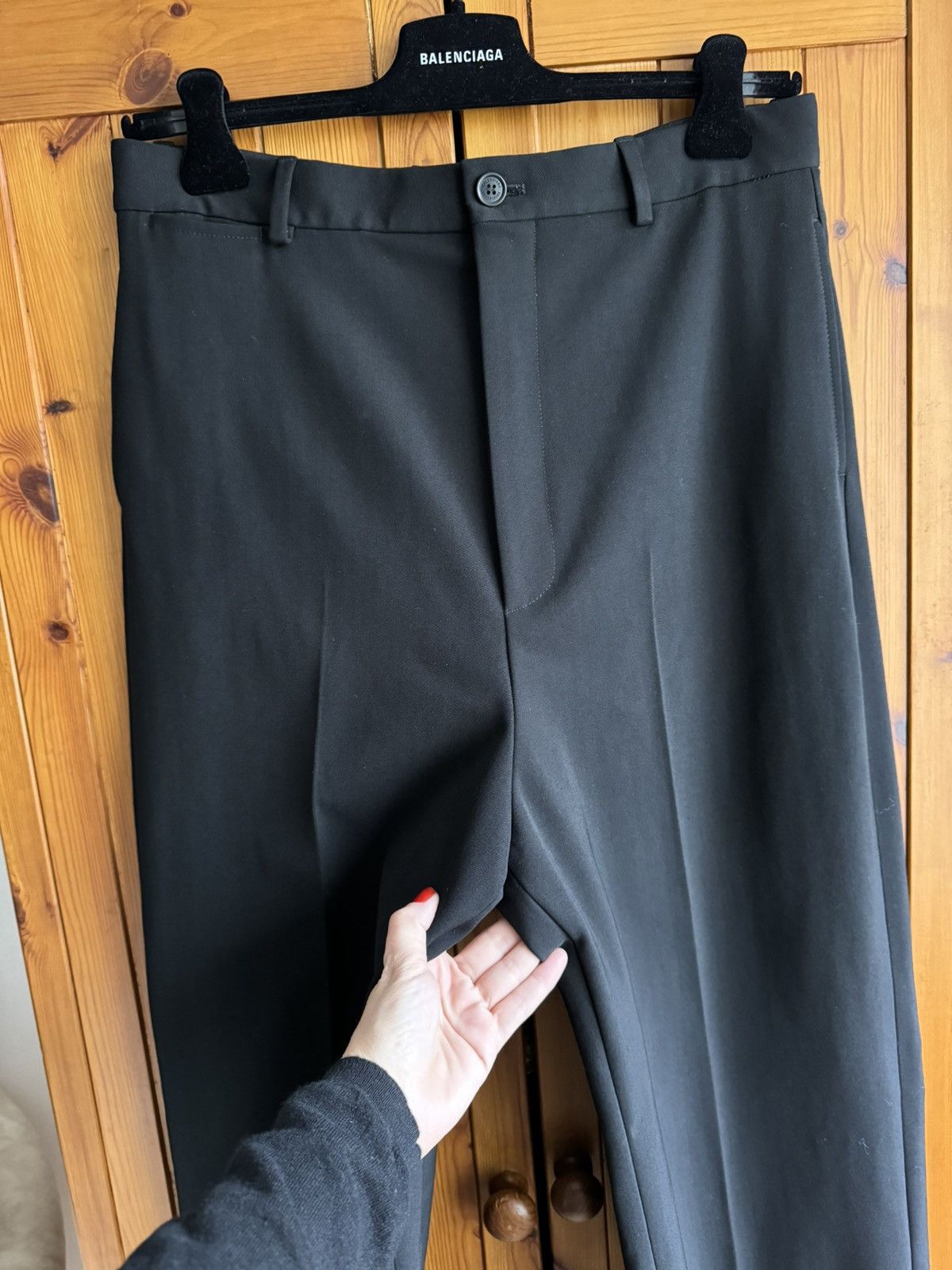Balenciaga Balenciaga fit tailored baggy wool trousers, size M Size US 31 - 3 Thumbnail