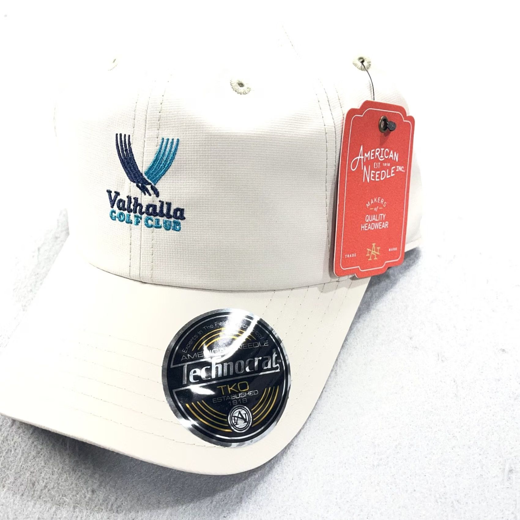 American Needle Valhalla Golf Club Hat Adult One Size Beige American Needle Top 100 Size US M / EU 48-50 / 2 - 3 Thumbnail