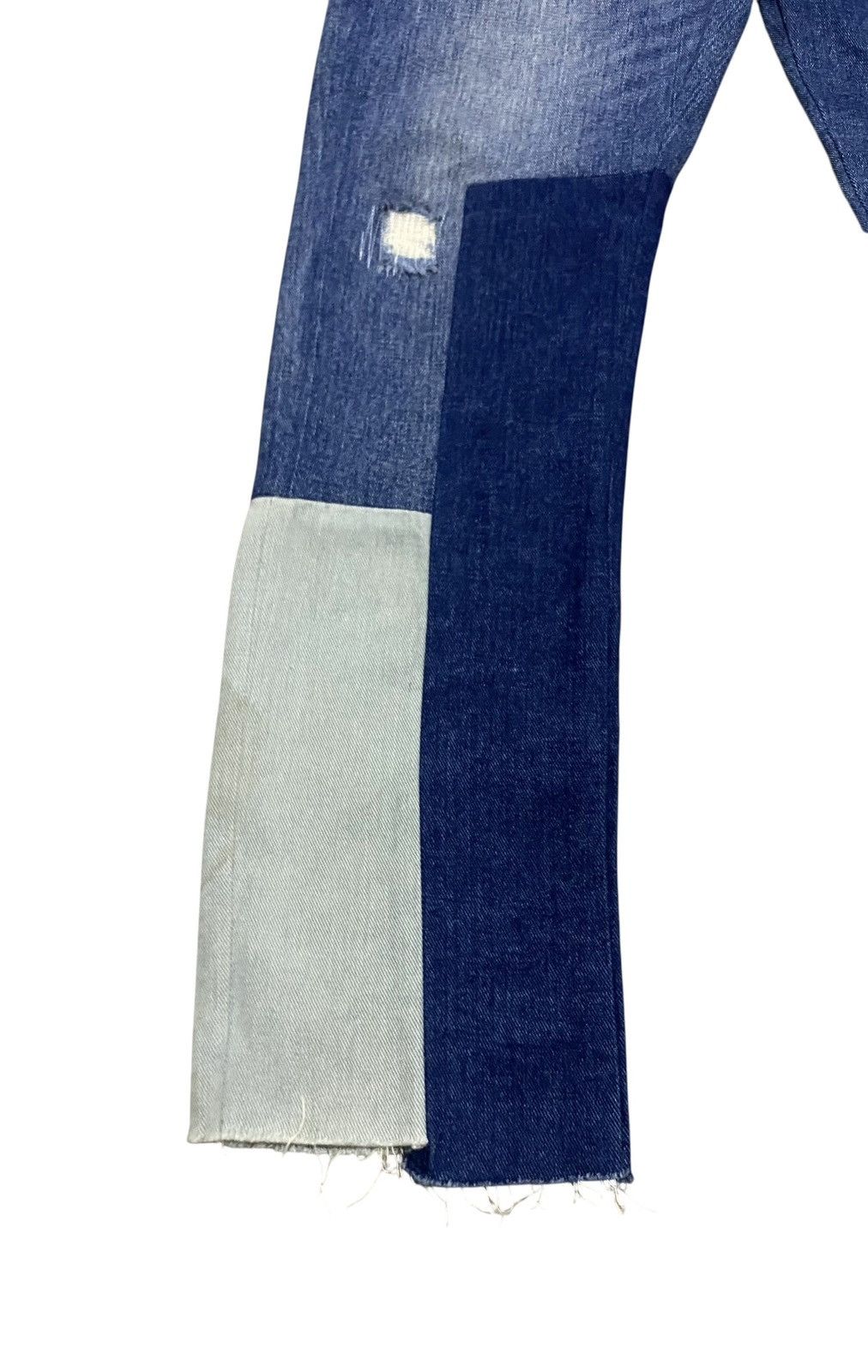 Valentino Very Rare Vintage Valentino Italy Patchwork Jeans 1990s Size US 34 / EU 50 - 5 Thumbnail