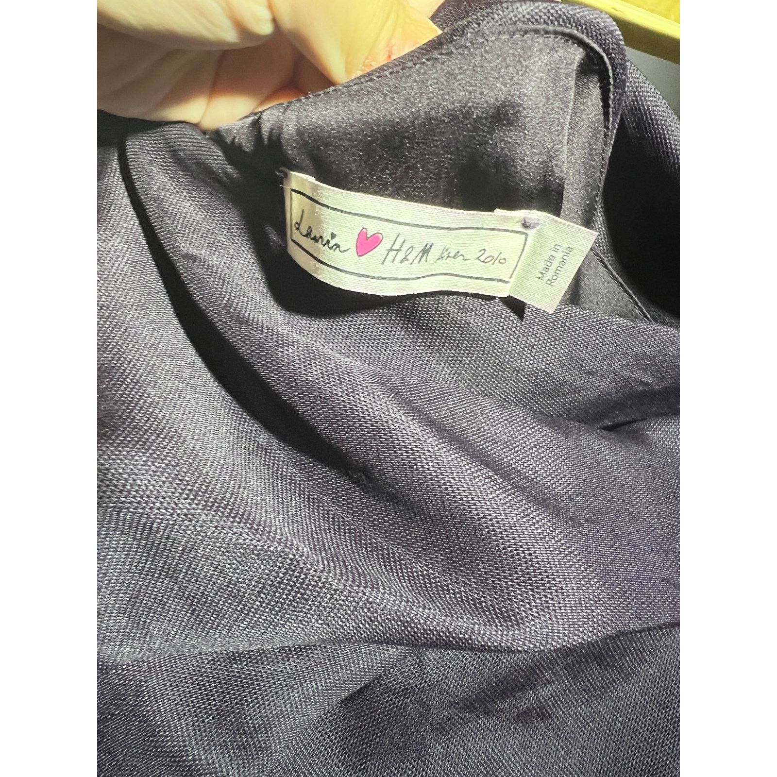 Lanvin Lanvin for H&M Deep Purple One Shoulder Dress S Size S / US 4 / IT 40 - 3 Thumbnail
