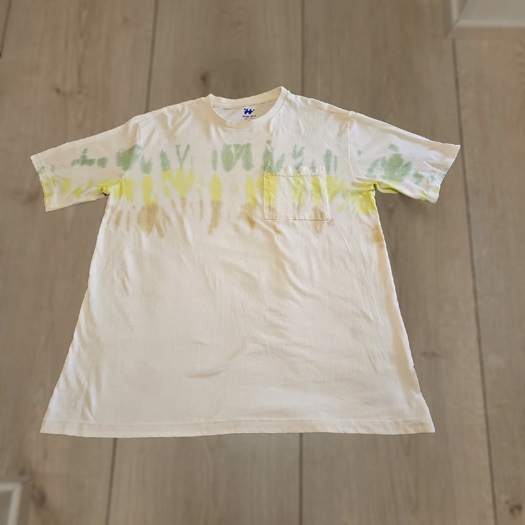Walls Without Walls T-Shirt Short Sleeve Pocket Tie-Dye Multicolor Small Mens Womens Unisex Adults Crew Neck Small Pocket TShirt Size US S / EU 44-46 / 1 - 1 Thumbnail