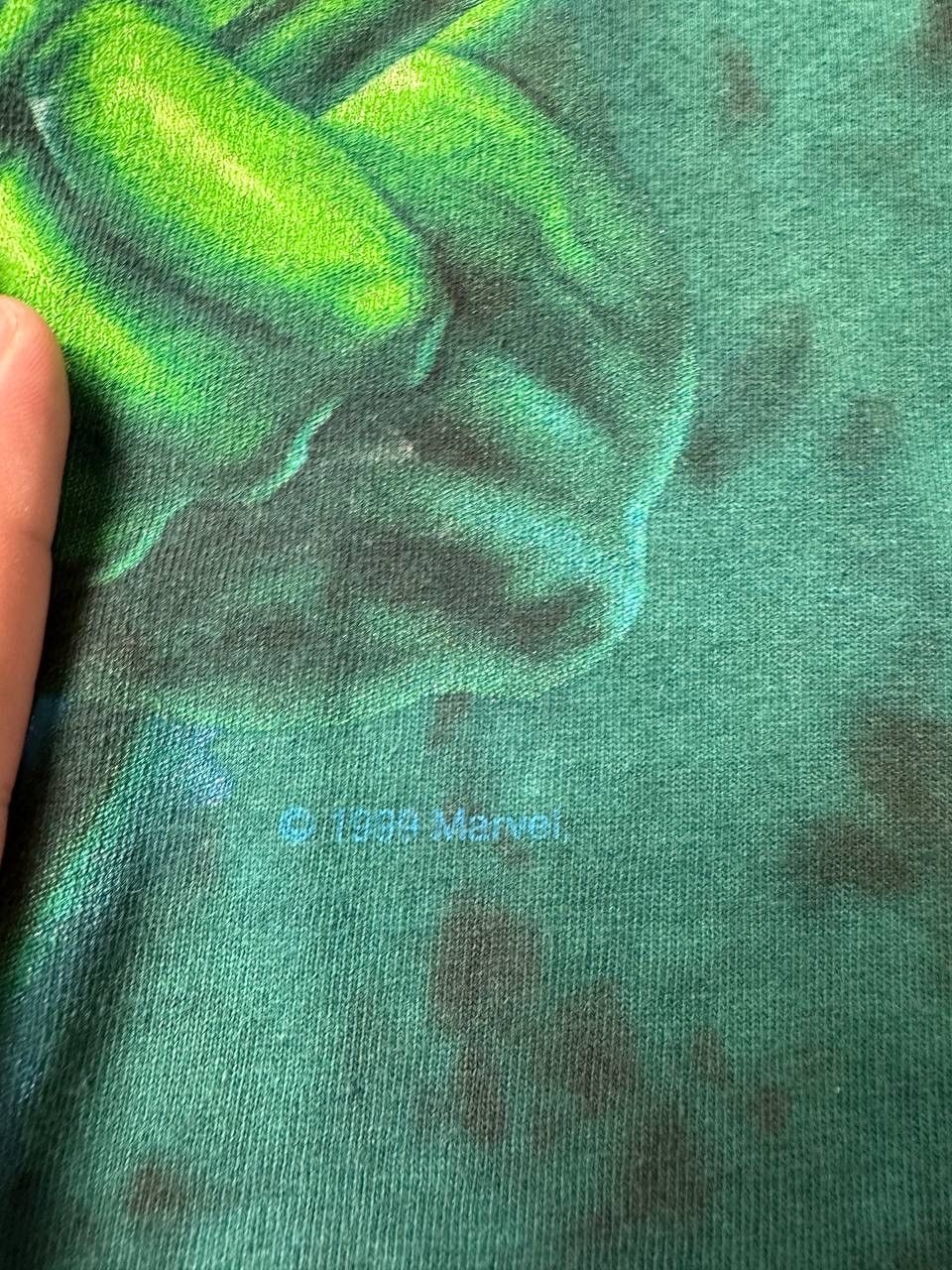 Marvel Comics 90s Vintage Hulk Marvel Universal Studio T Shirt Size US XL / EU 56 / 4 - 3 Thumbnail