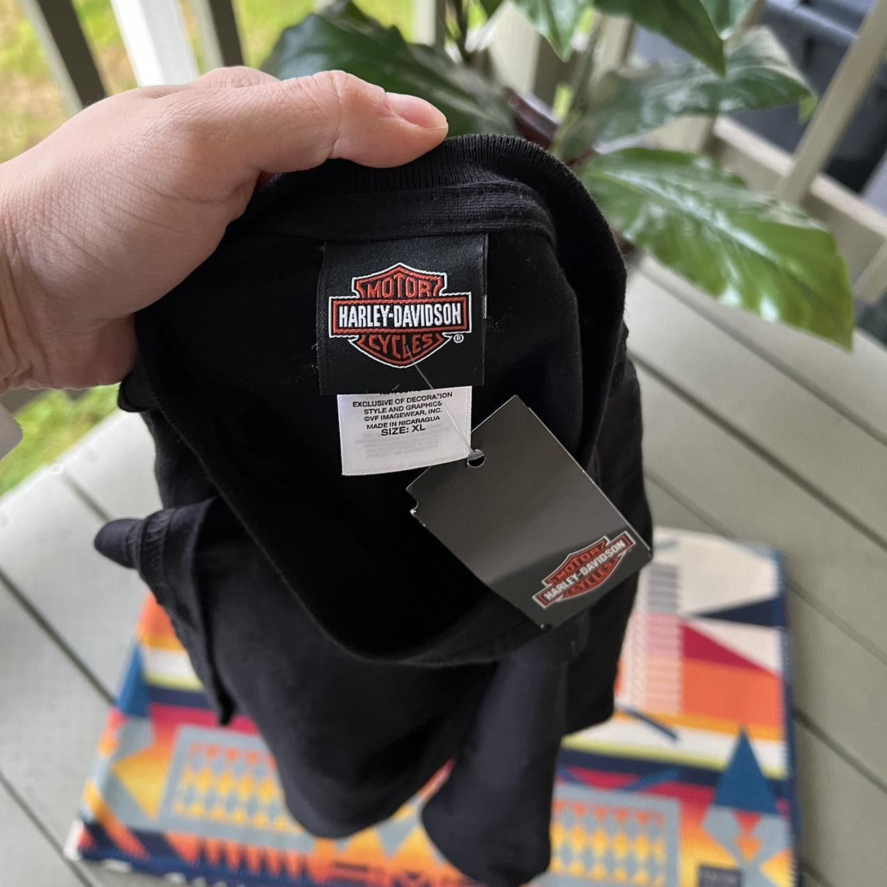 Harley Davidson × Vintage Vintage Harley Davidson T Shirt Size US XL / EU 56 / 4 - 6 Thumbnail