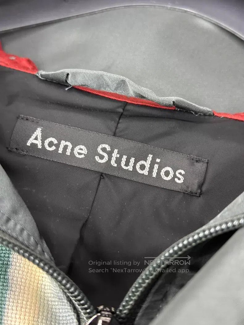 Acne Studios Acne Studios Smiling Embroidery Windbreaker Jacket Size US XXS / EU 40 - 4 Thumbnail