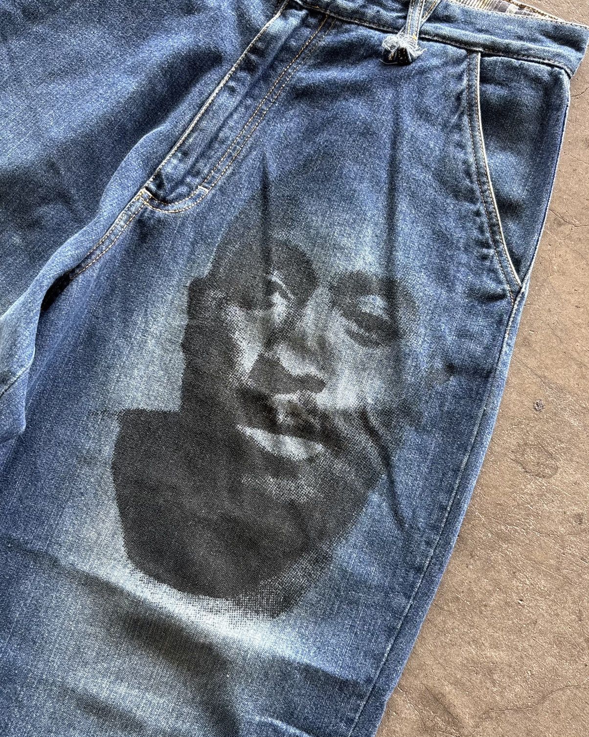 Makaveli Makaveli 2Pac Shakur Denim Jeans Size US 34 / EU 50 - 3 Thumbnail