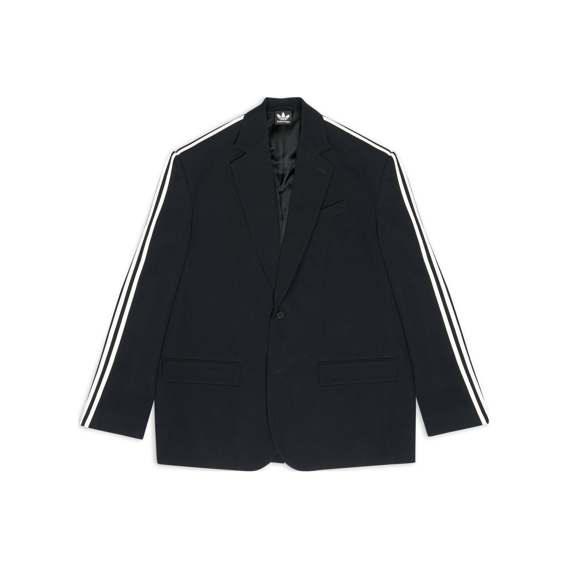 Balenciaga Balenciaga x Adidas Three-Stripe Blazer Size XS Size 34R - 1 Thumbnail