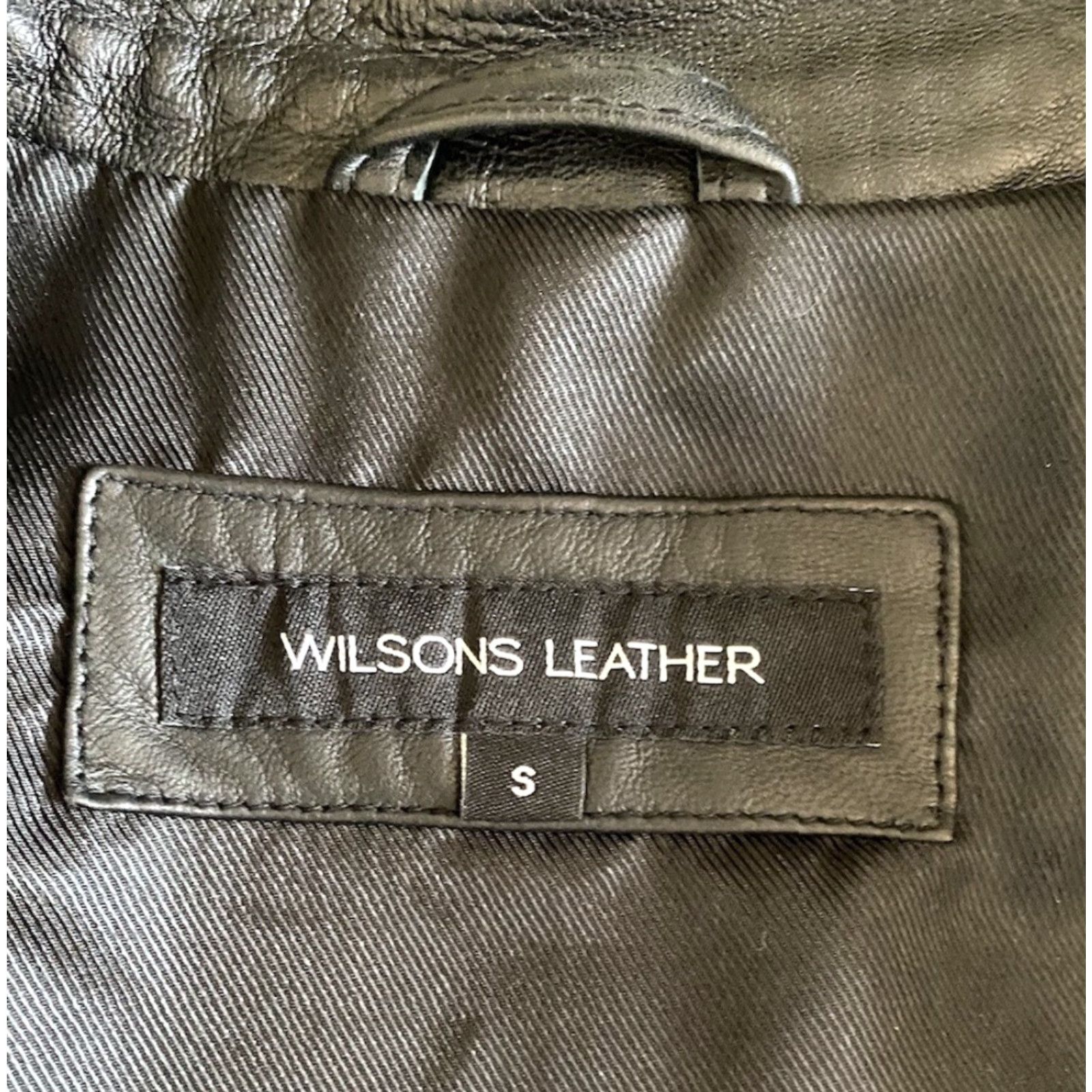 Vintage VINTAGE NWT New Wilsons Leather Jacket Women’s Size S Black MSRP 00 Size S / US 4 / IT 40 - 6 Thumbnail