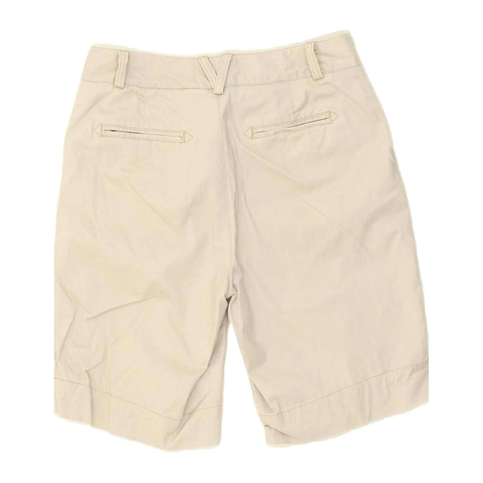 Dockers DOCKERS Womens Chino Shorts US 8 Medium W30 Beige Cotton Size 32" / US 10 / IT 46 - 2 Thumbnail