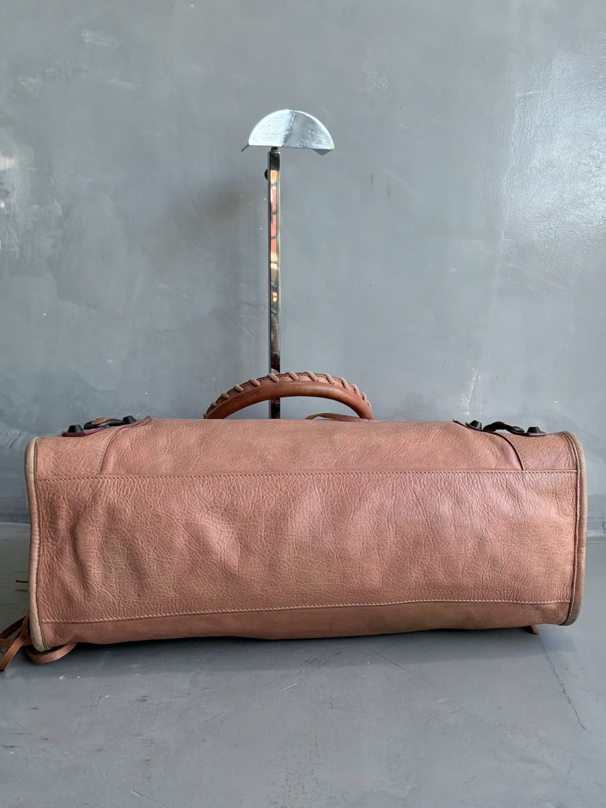 Balenciaga Balenciaga - Classic City - Salmon Pink Lambskin Leather Bag Size ONE SIZE - 10 Thumbnail