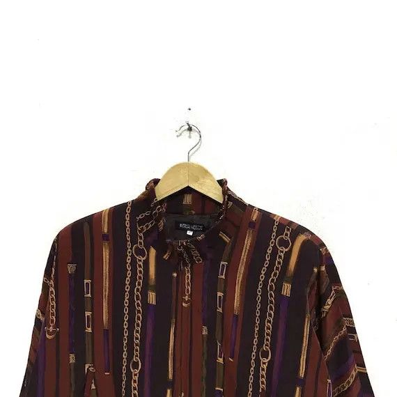 Vintage Vintage INTER NEEDS Monograms Gangster Coogi Style Jacket Size M / US 6-8 / IT 42-44 - 2 Thumbnail