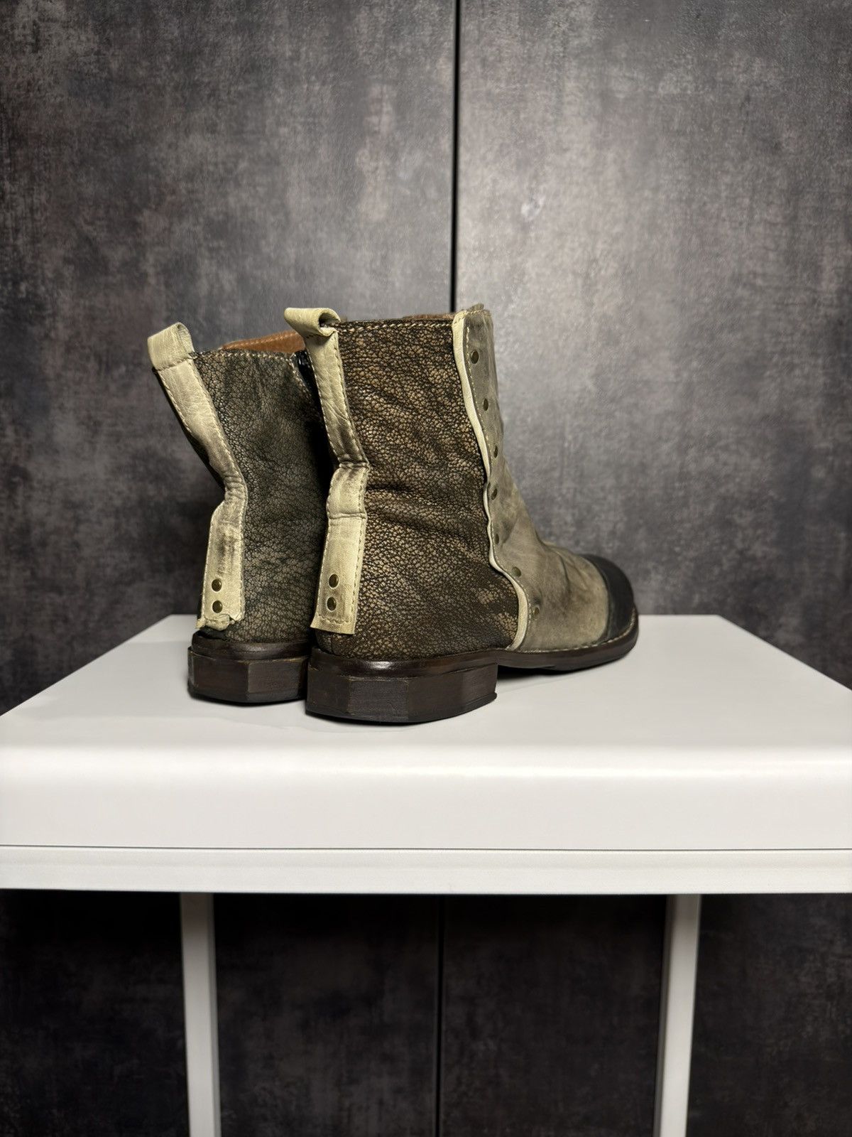 A.S.98 Vintage Leather Boots AS98 Guidi Balenciaga Dirk Owens Yohji Size US 9 / IT 39 - 11 Thumbnail