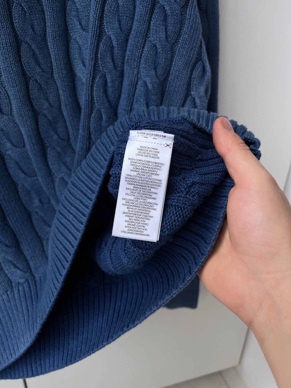 Polo Ralph Lauren × Vintage VERY RARE Polo Ralph Lauren Sweater Knit Luxury Size US S / EU 44-46 / 1 - 4 Thumbnail
