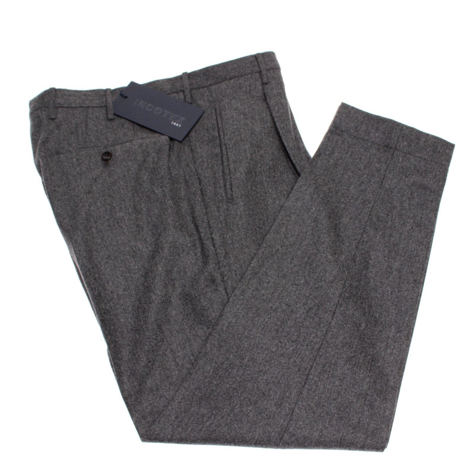 Incotex INCOTEX New with tags Dress Pants Size 32 US In Gray Size US 32 / EU 48 - 2 Thumbnail