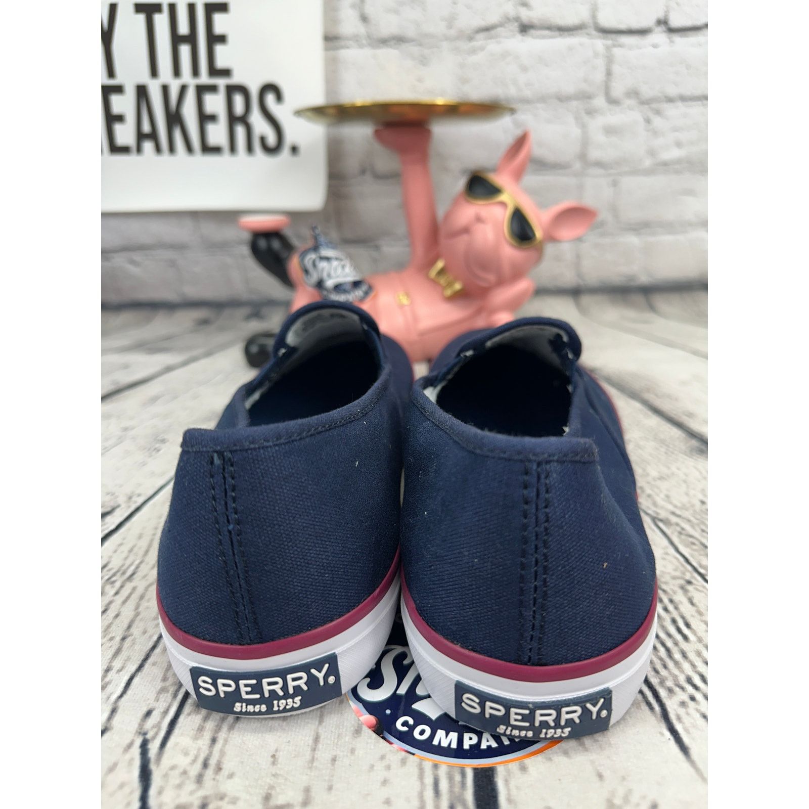 Sperry Sperry x Brooks Brothers Crest Shoes Mens 11 Blue Sneakers Size US 11 / EU 44 - 4 Thumbnail