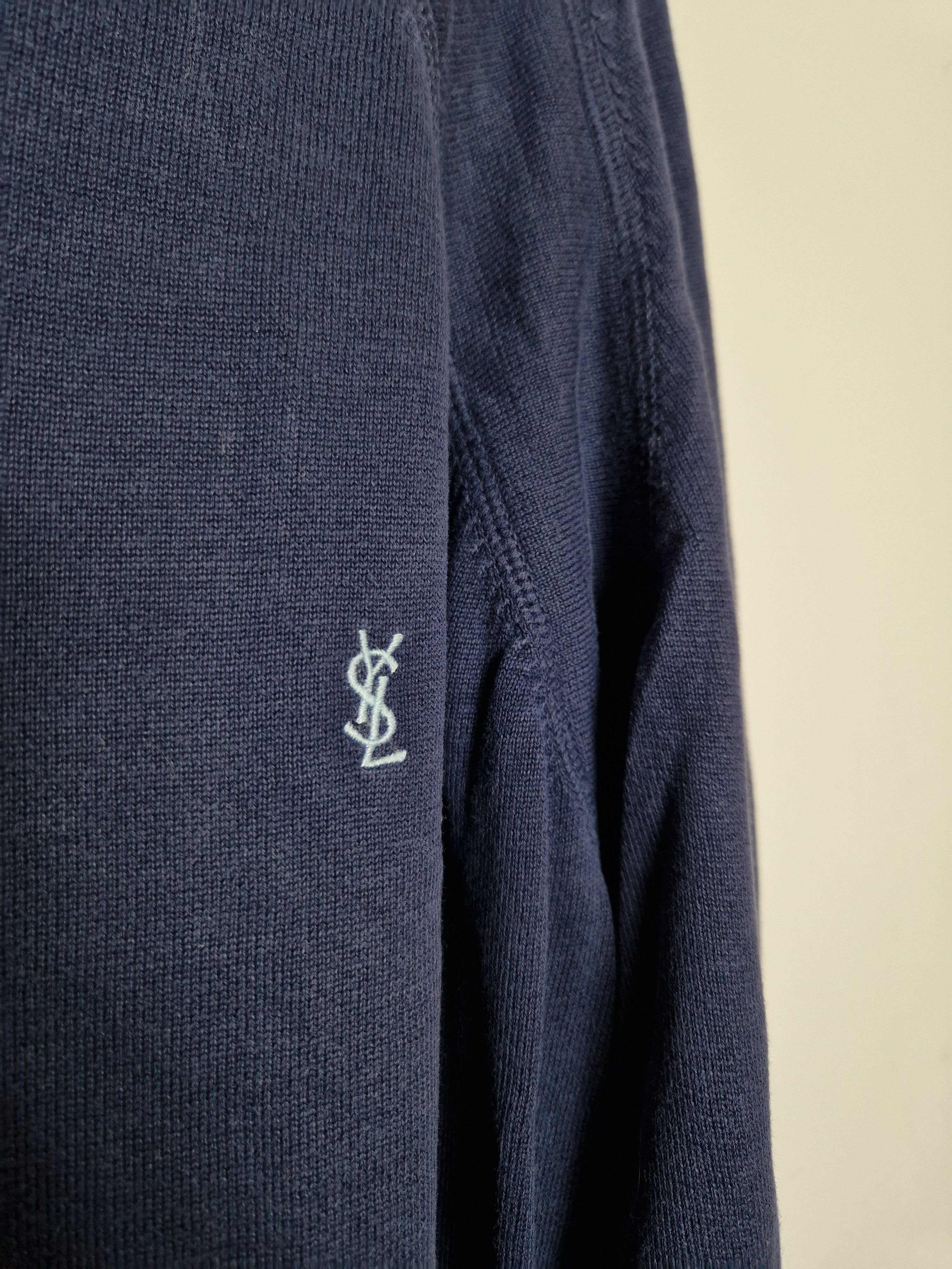 Vintage × Yves Saint Laurent Yves Saint Laurent vintage sweater Size US XL / EU 56 / 4 - 3 Thumbnail