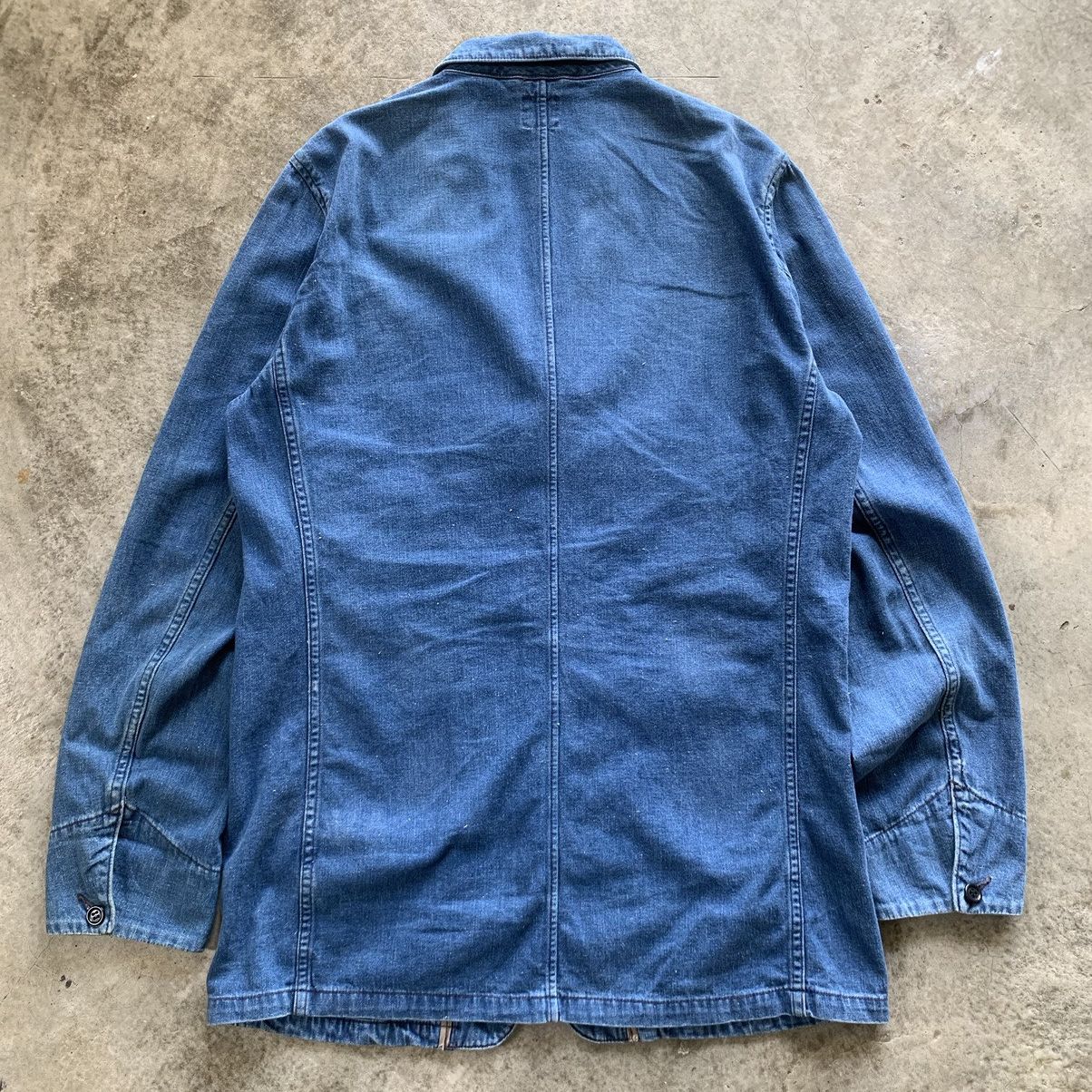 Japanese Brand Vintage Orslow Japan Denim Jacket Size US M / EU 48-50 / 2 - 2 Thumbnail