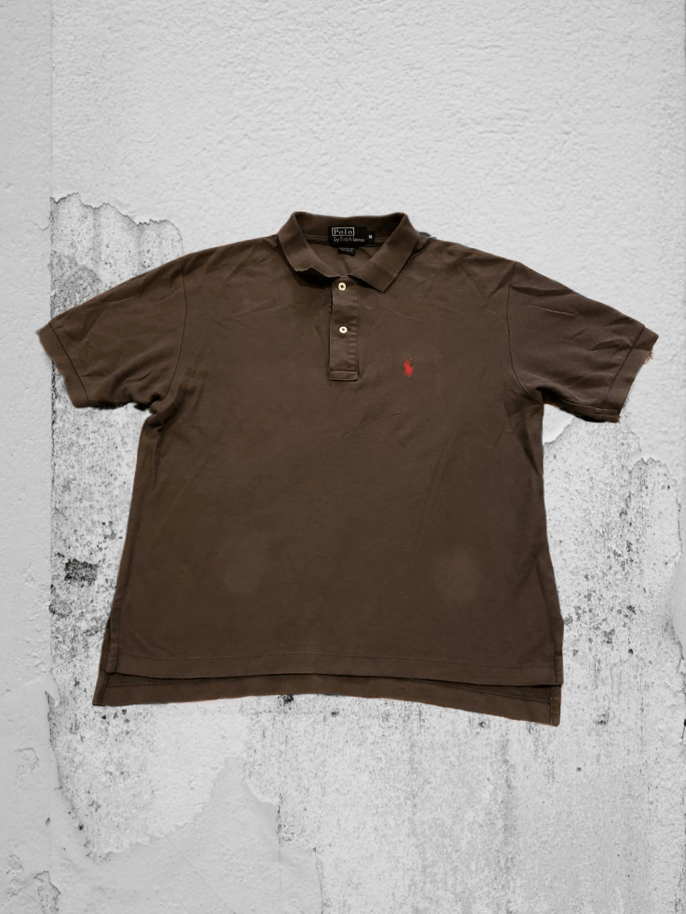 Polo Ralph Lauren Vintage T-shirt brown Polo by Ralph Lauren logo Y2K Size US M / EU 48-50 / 2 - 1 Thumbnail