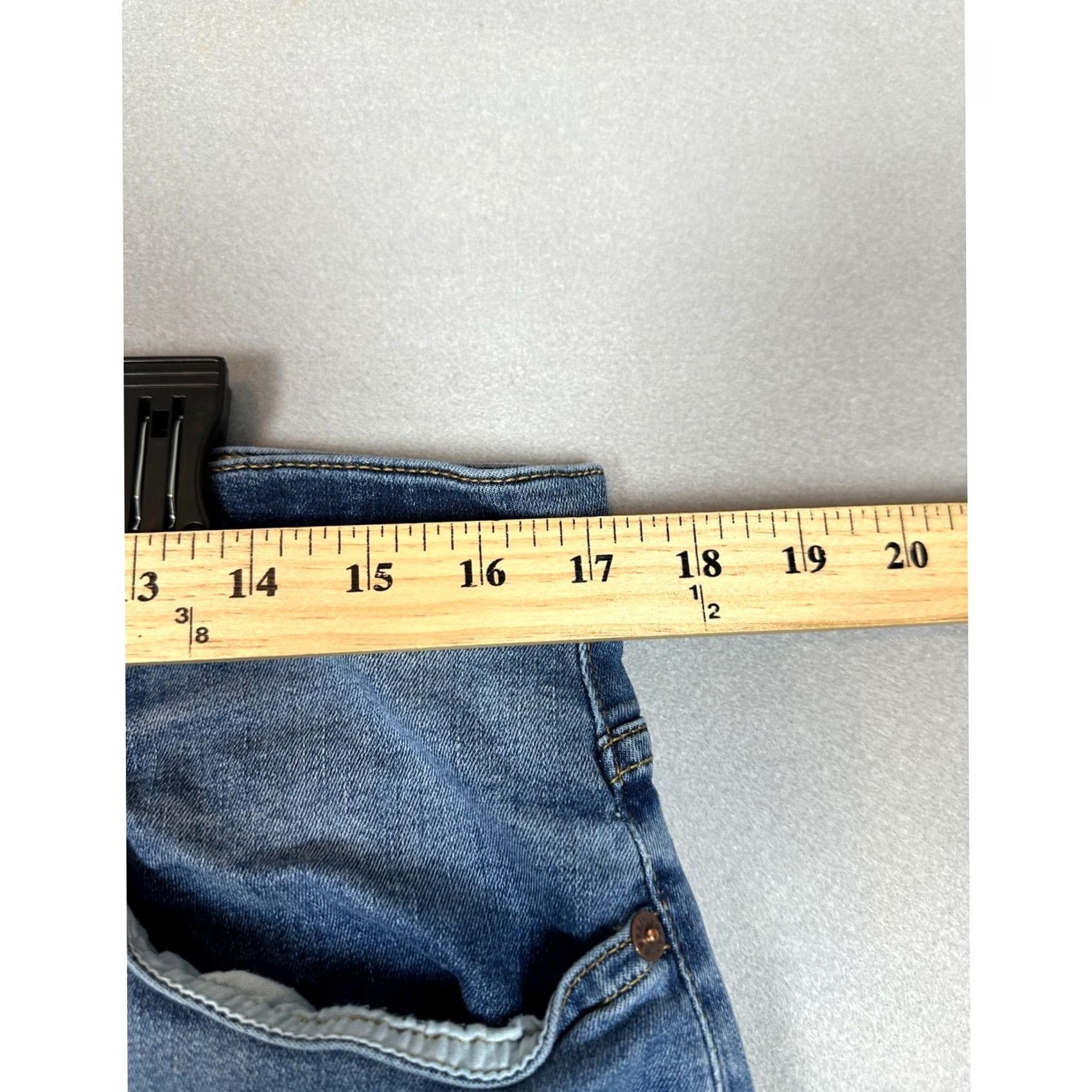 Lucky Brand Lucky Brand 221 Straight Jeans Mens 34x30 Blue Medium Wash Denim Pants Size US 34 / EU 50 - 5 Thumbnail