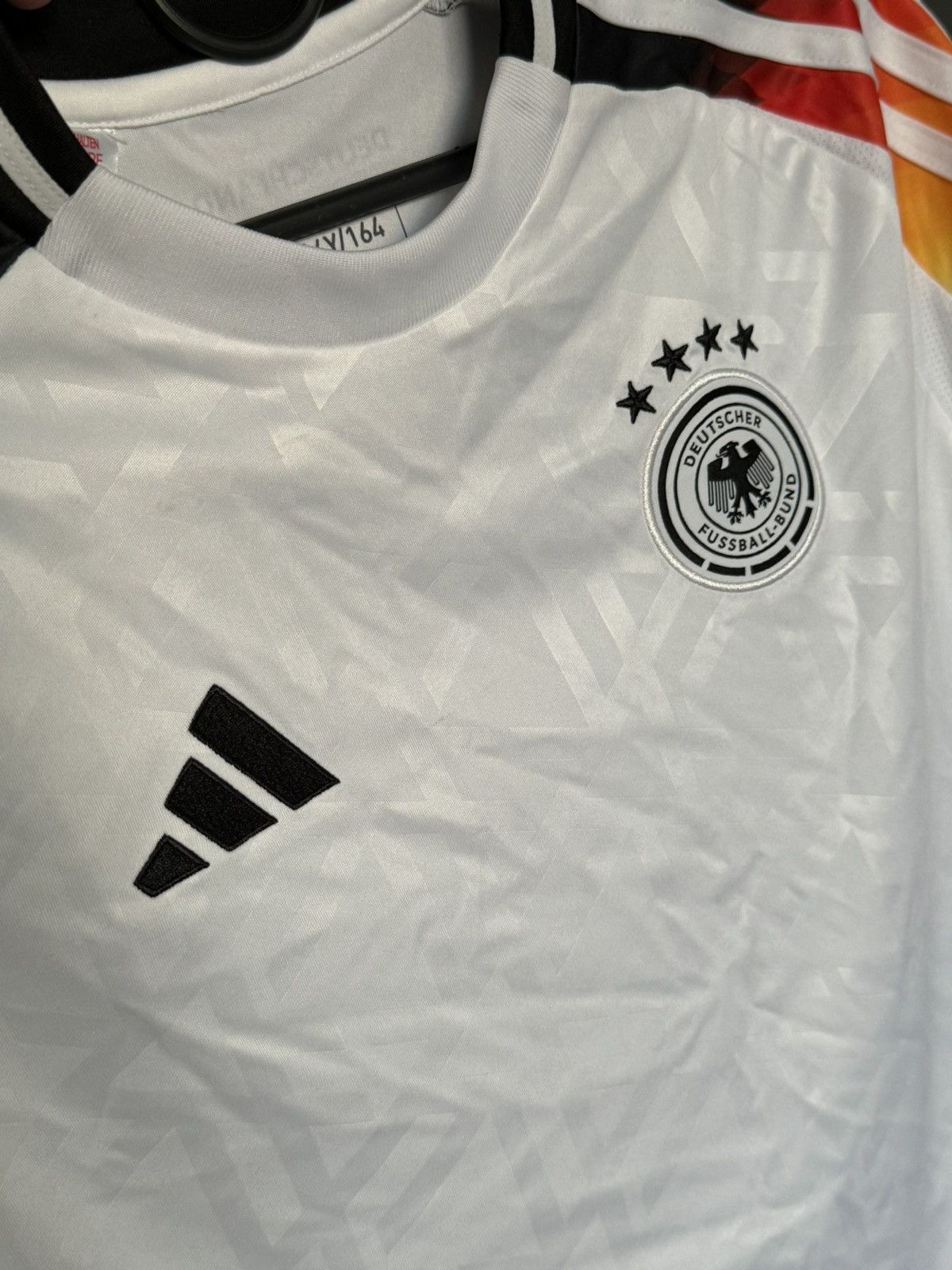 Adidas New KIDS Germany National Team 24/25 Home Football Jersey Size US S / EU 44-46 / 1 - 3 Thumbnail
