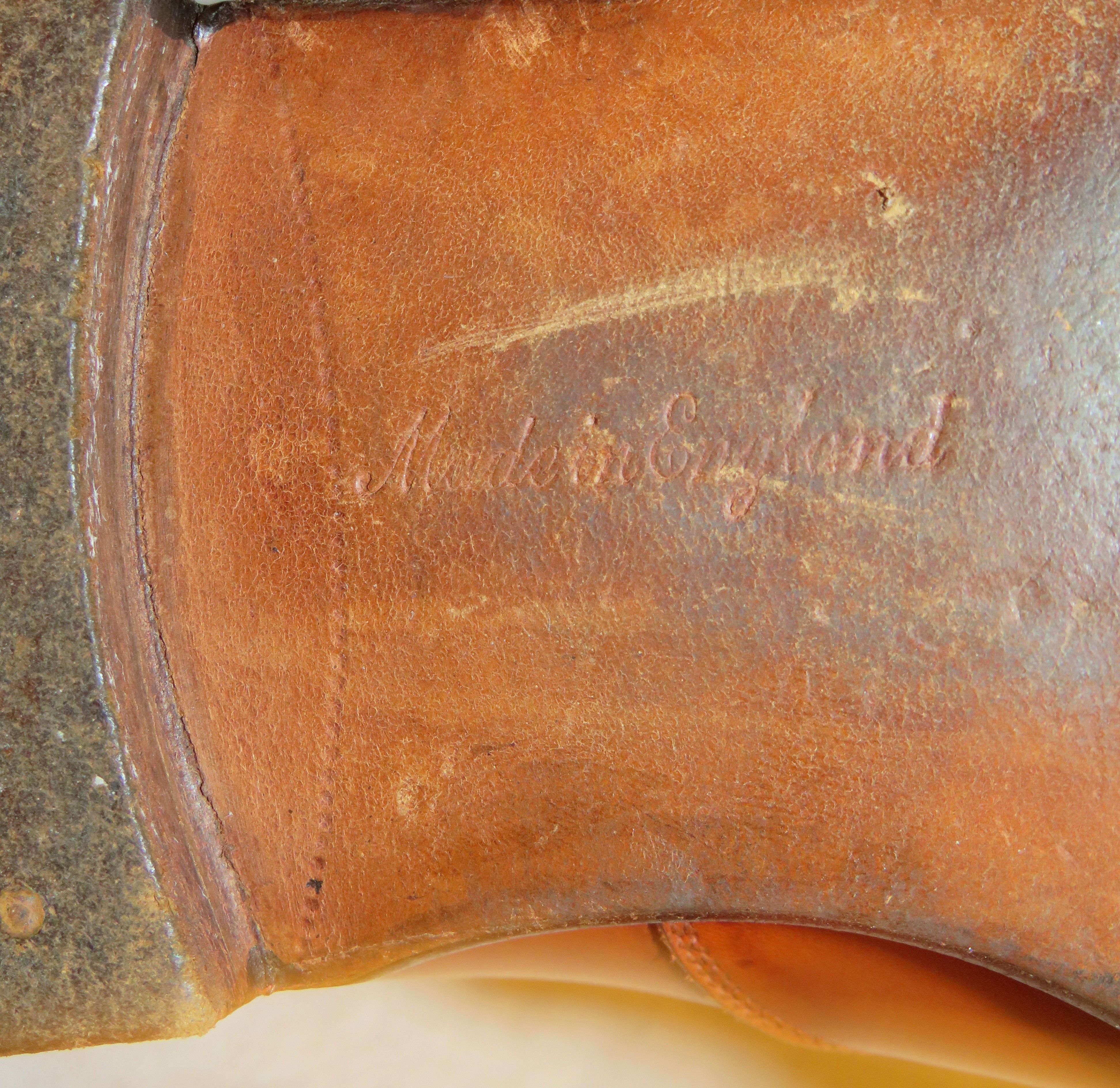 Edward Green Chelsea Burnt Pine Antiqued Leather Derby 202 Last Size 8D Size US 8 / EU 41 - 10 Thumbnail
