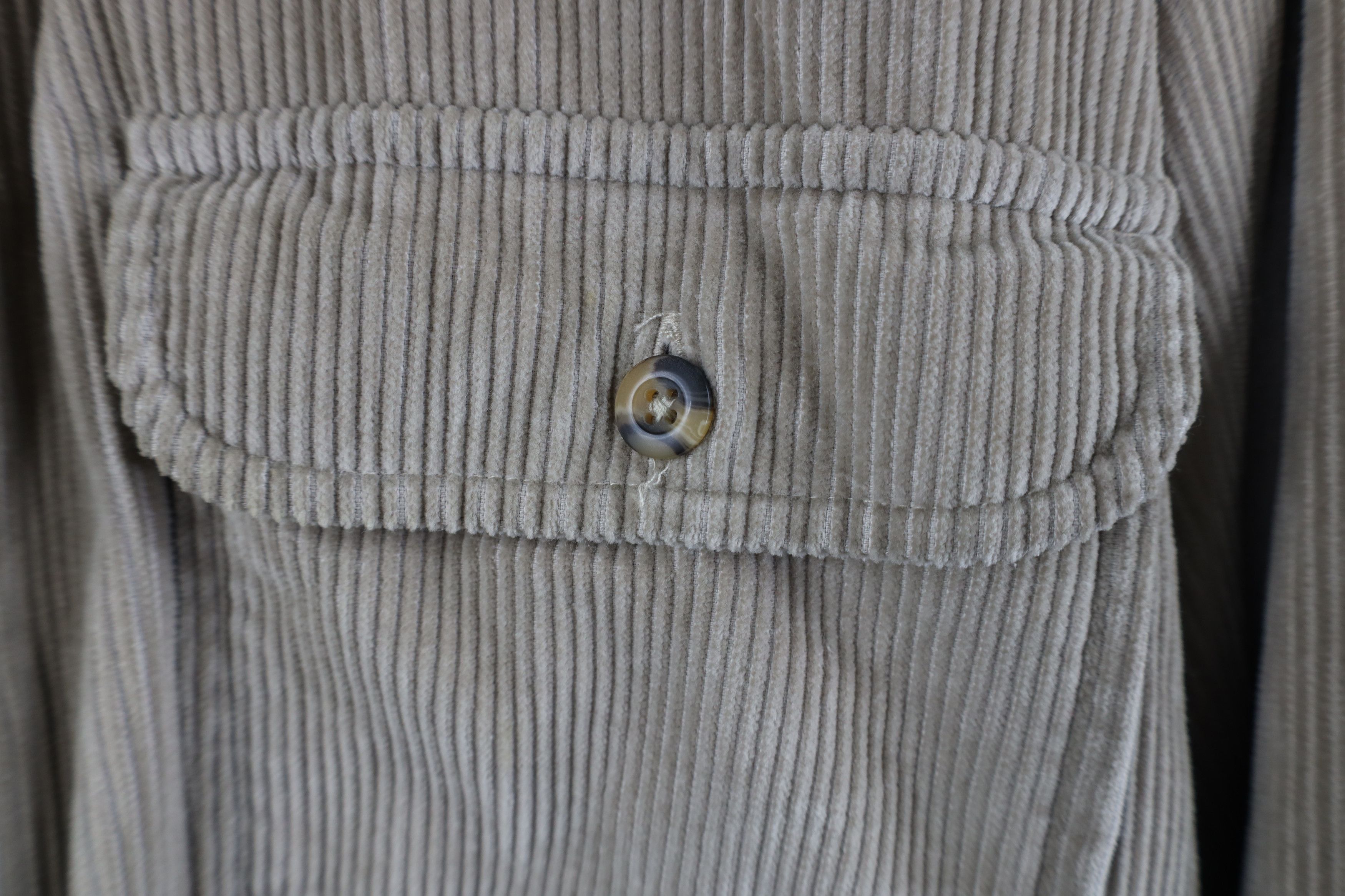 Vintage Vintage 90s Streetwear Lined Corduroy Shirt Jacket Jac Shirt Size US XXL / EU 58 / 5 - 4 Thumbnail