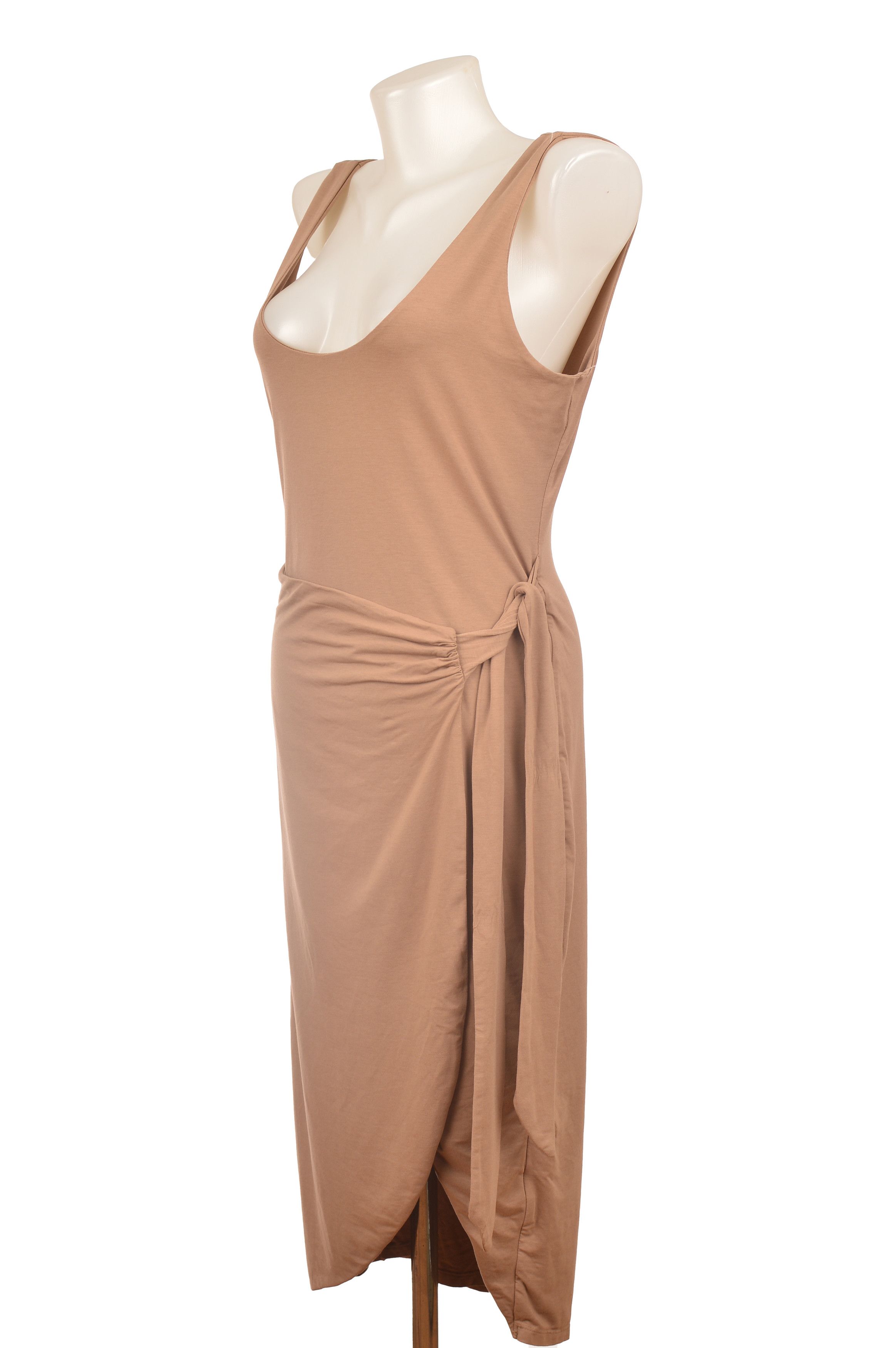 Lovers and Friends Lovers and Friends Kahlo Midi Sleeveless Dress in Tan Size M / US 6-8 / IT 42-44 - 3 Thumbnail