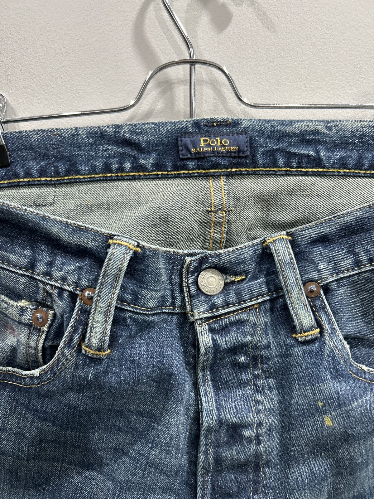 Paint Splatter Polo Ralph Lauren Jeans