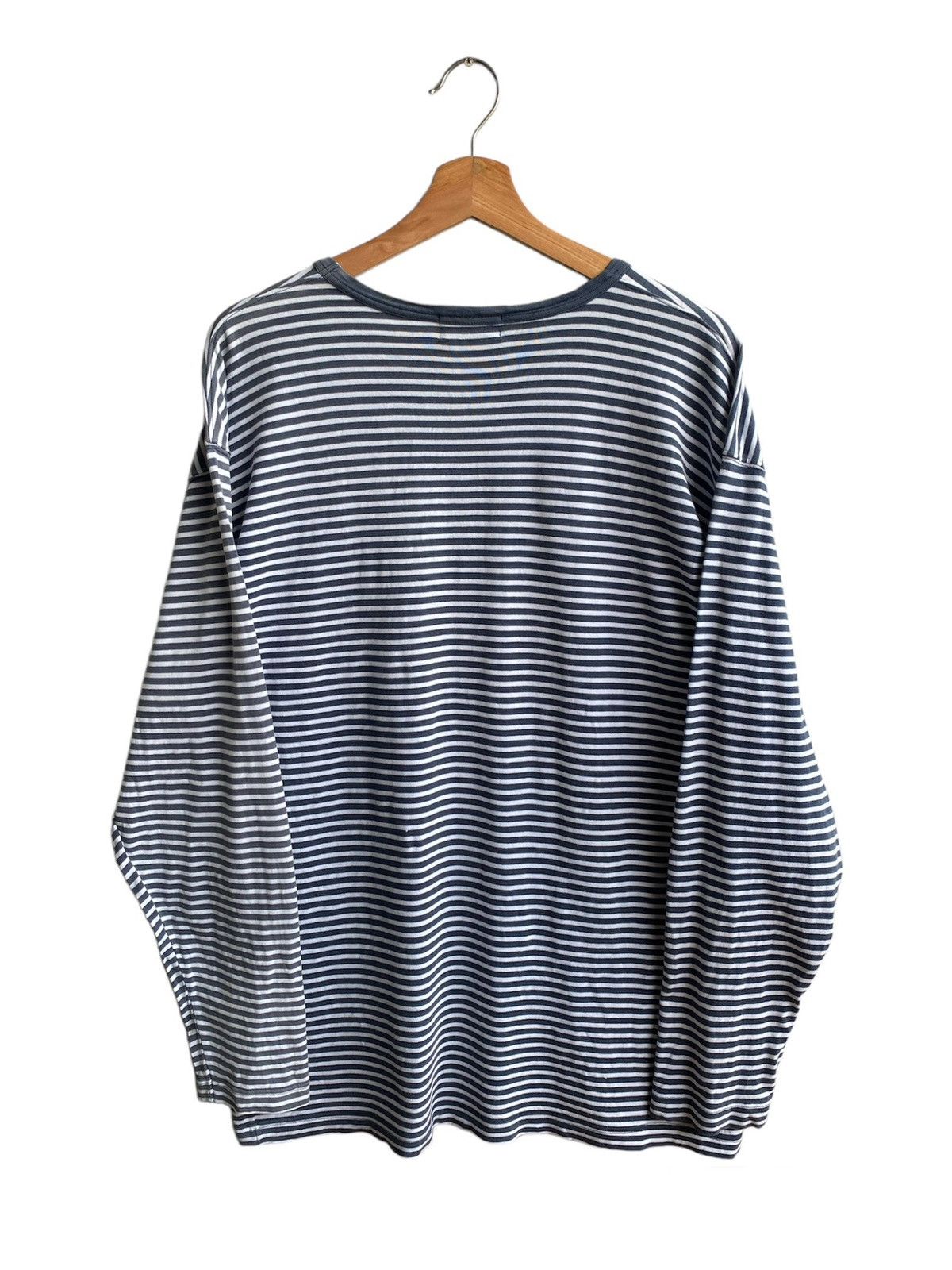 Designer × Versace × Vintage Vintage Alfredo Versace striped longsleeve Size US XL / EU 56 / 4 - 2 Thumbnail