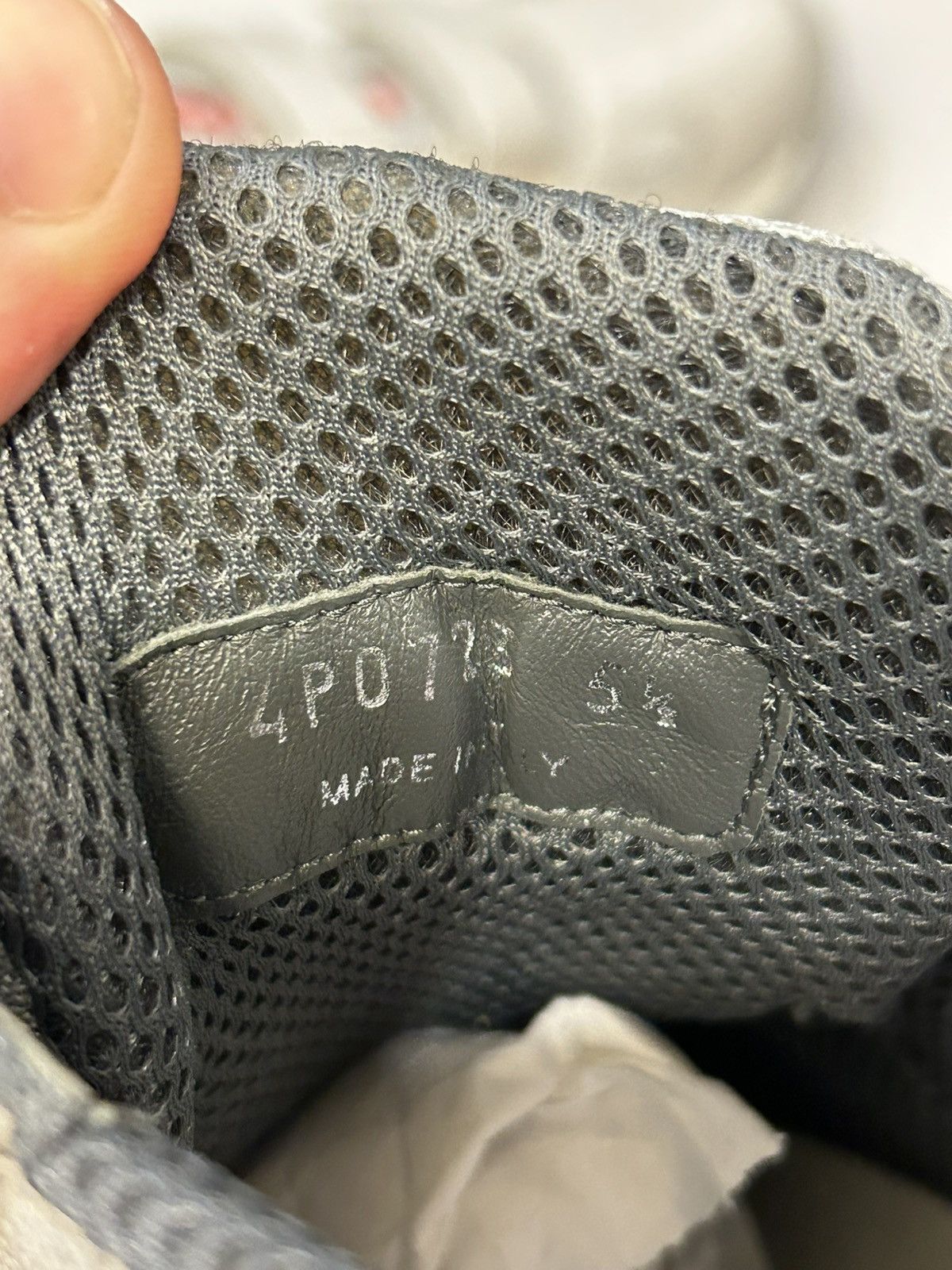 Prada Prada Americas Cup Strap Sneaker - Grey Size US 5.5 / EU 38 - 6 Thumbnail