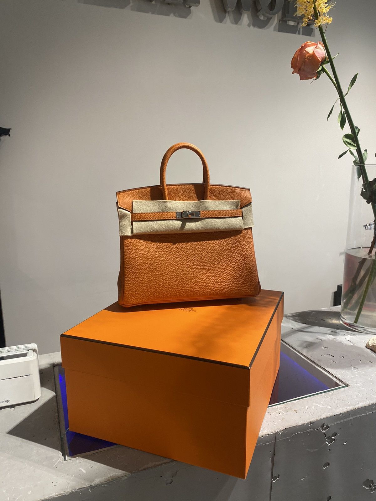Hermes BNWT Hermes Birkin 25 Bag Size ONE SIZE - 1 Thumbnail