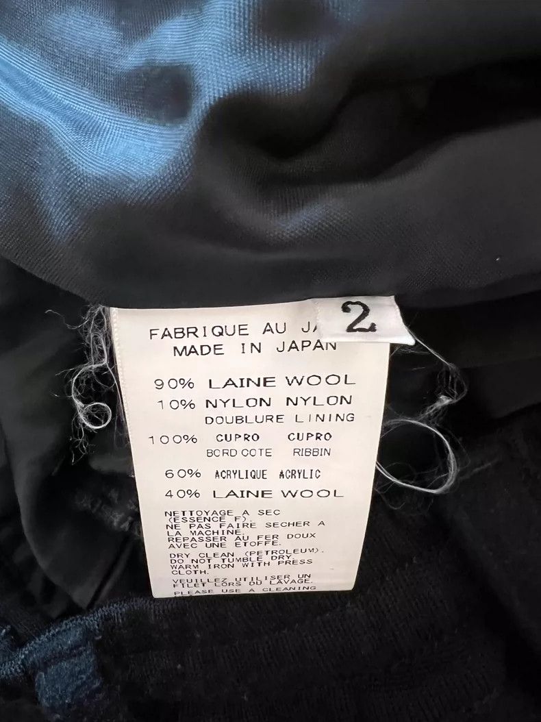 Yohji Yamamoto Yohji Yamamoto size 2 16aw wool pants Size US 28 / EU 44 - 6 Thumbnail