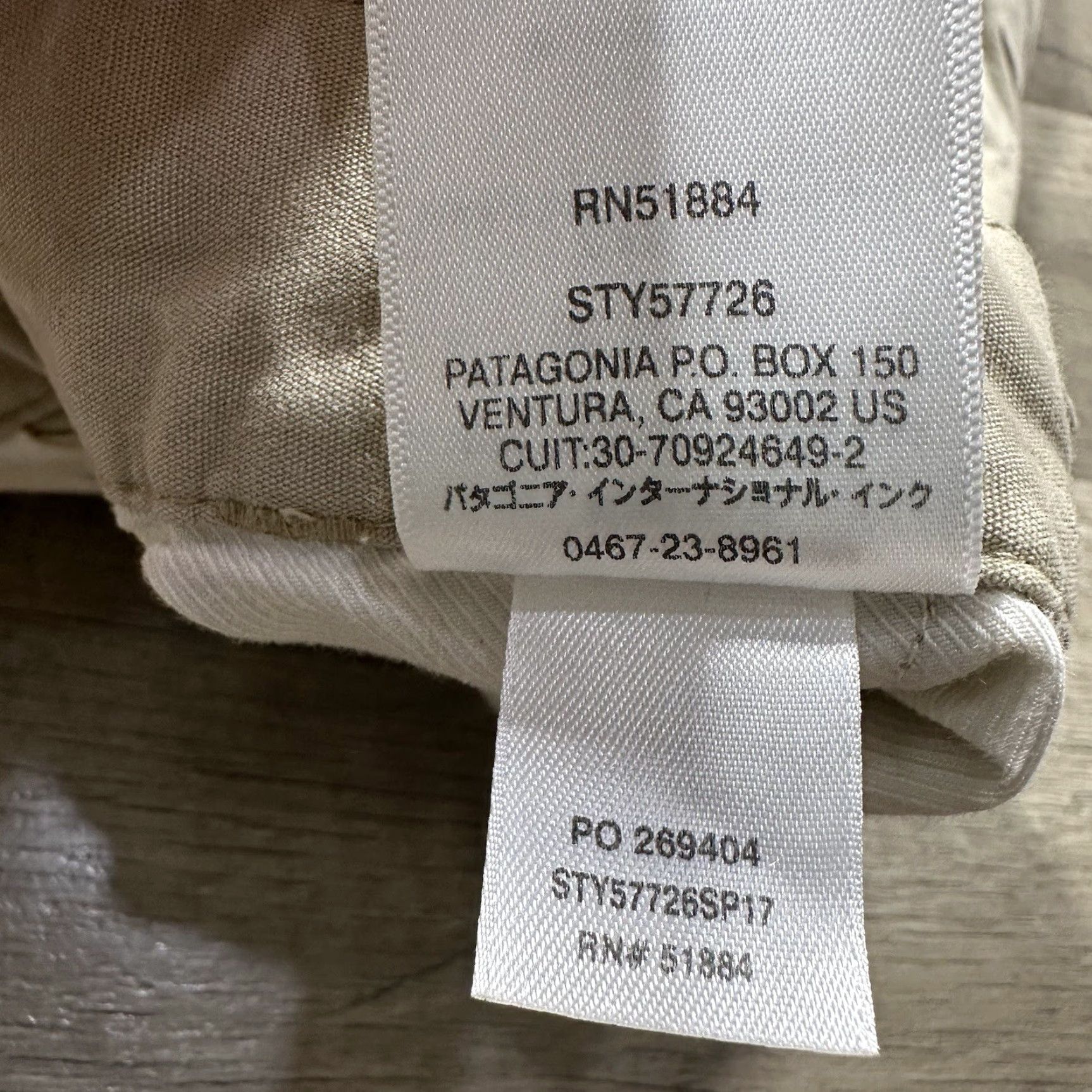 Patagonia Patagonia Men’s Beige Organic Cotton Chino Shorts Size 28 9.5” 57726 Size US 28 / EU 44 - 6 Thumbnail
