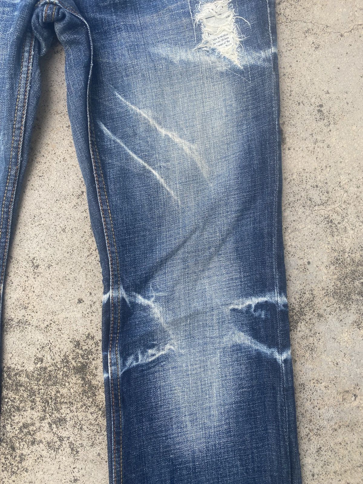 If Six Was Nine × Nicole Club Flare Jeans Nicole Club Distressed Honeycomp Size US 31 - 7 Thumbnail