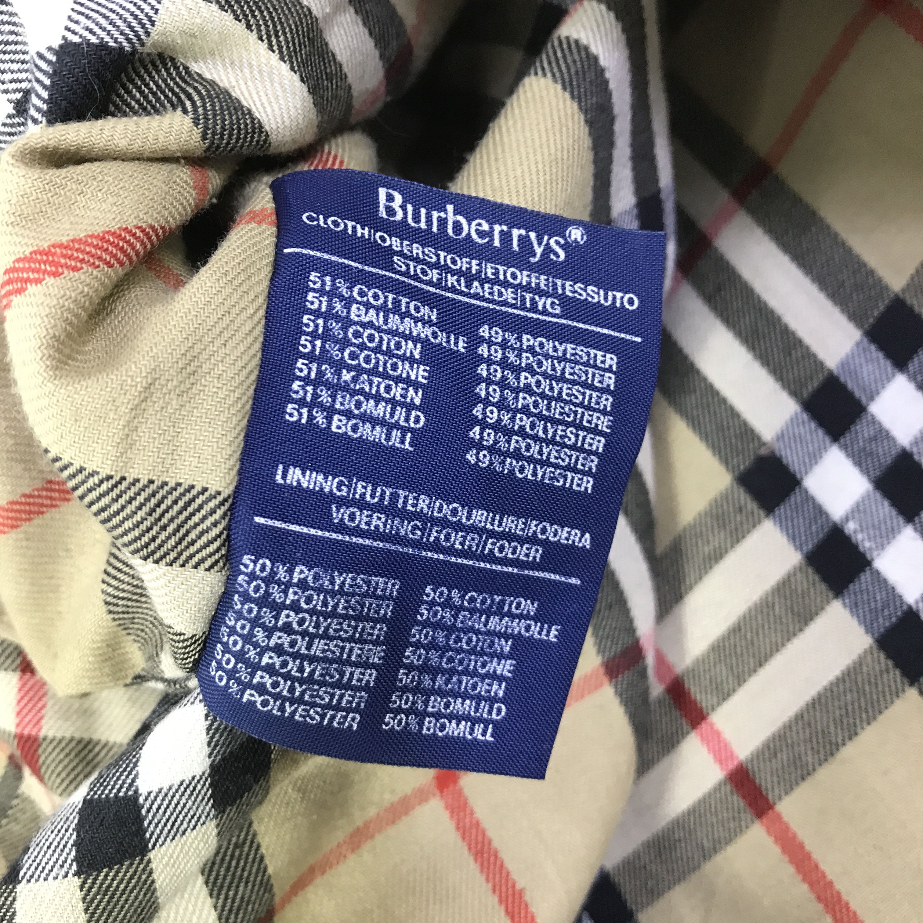 Burberry BURBERRY LONG COAT DISTRESSED COLLER JACKET Size US L / EU 52-54 / 3 - 10 Thumbnail