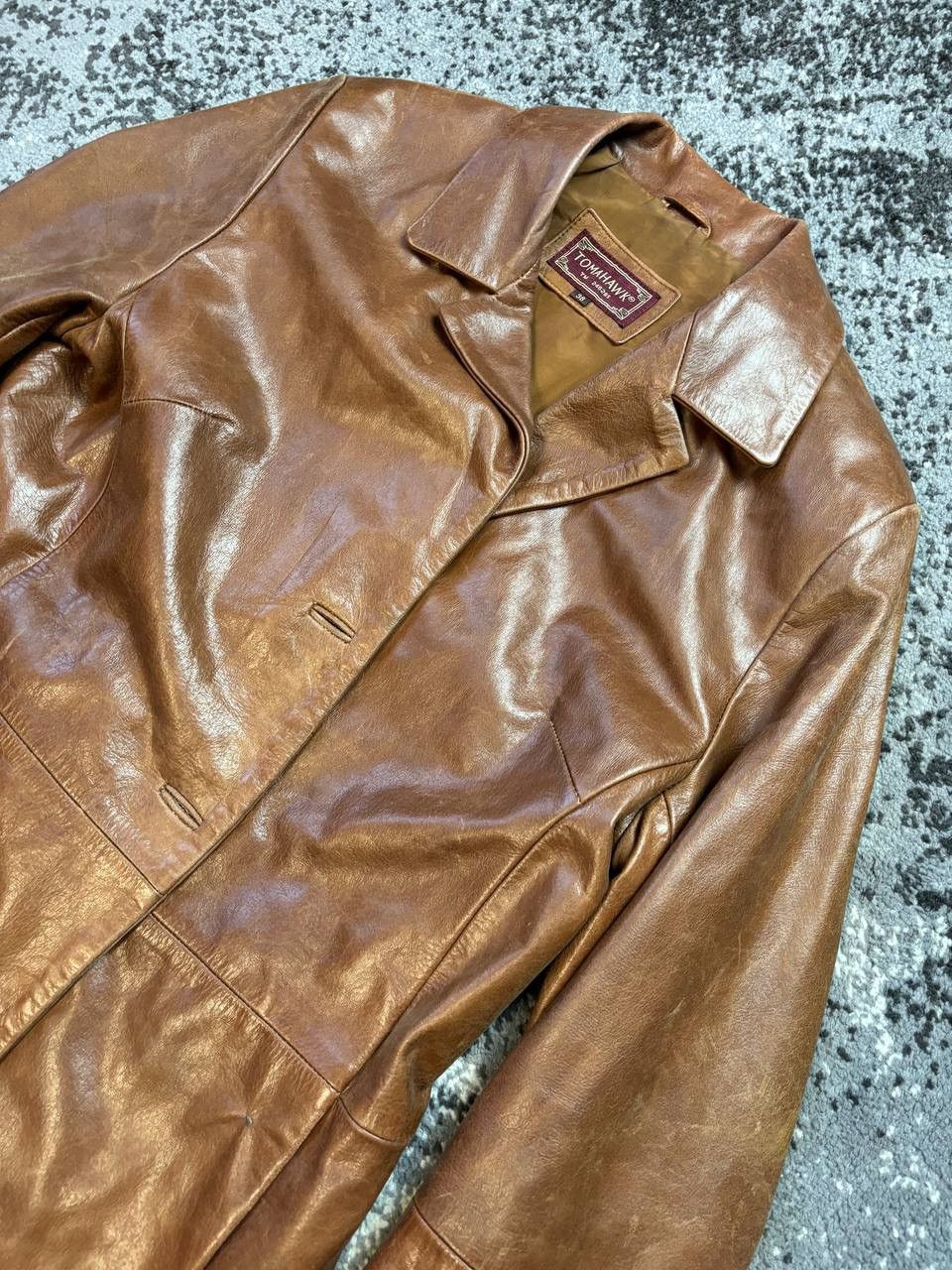 If Six Was Nine × Vintage Vintage Y2K Brown Avantgarde Tomahawk Long Coat Jacket Size US S / EU 44-46 / 1 - 2 Thumbnail