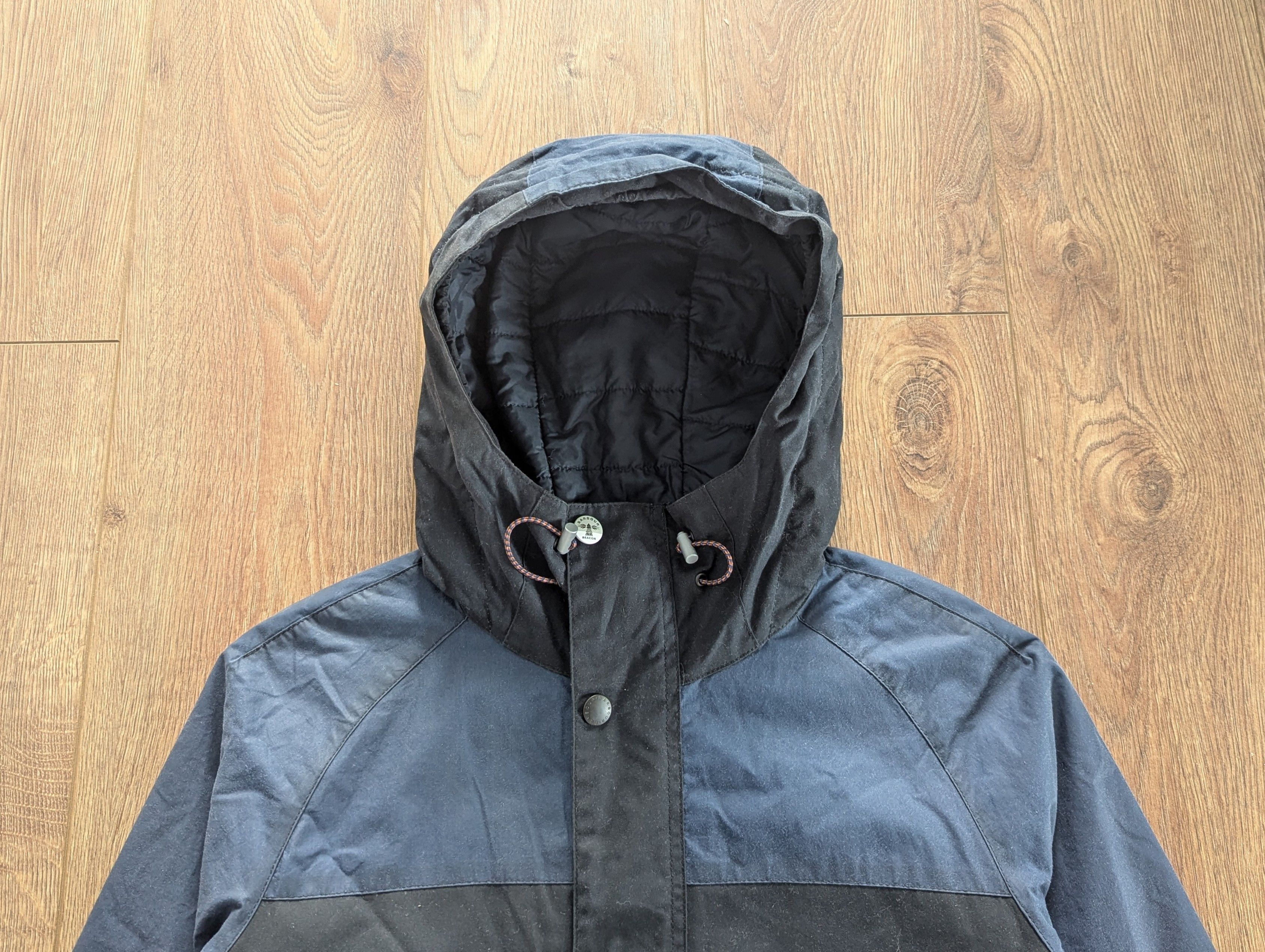 Barbour Barbour AIRA Wax Hooded Jacket Men's Size M Waxed Cotton Size US M / EU 48-50 / 2 - 5 Thumbnail