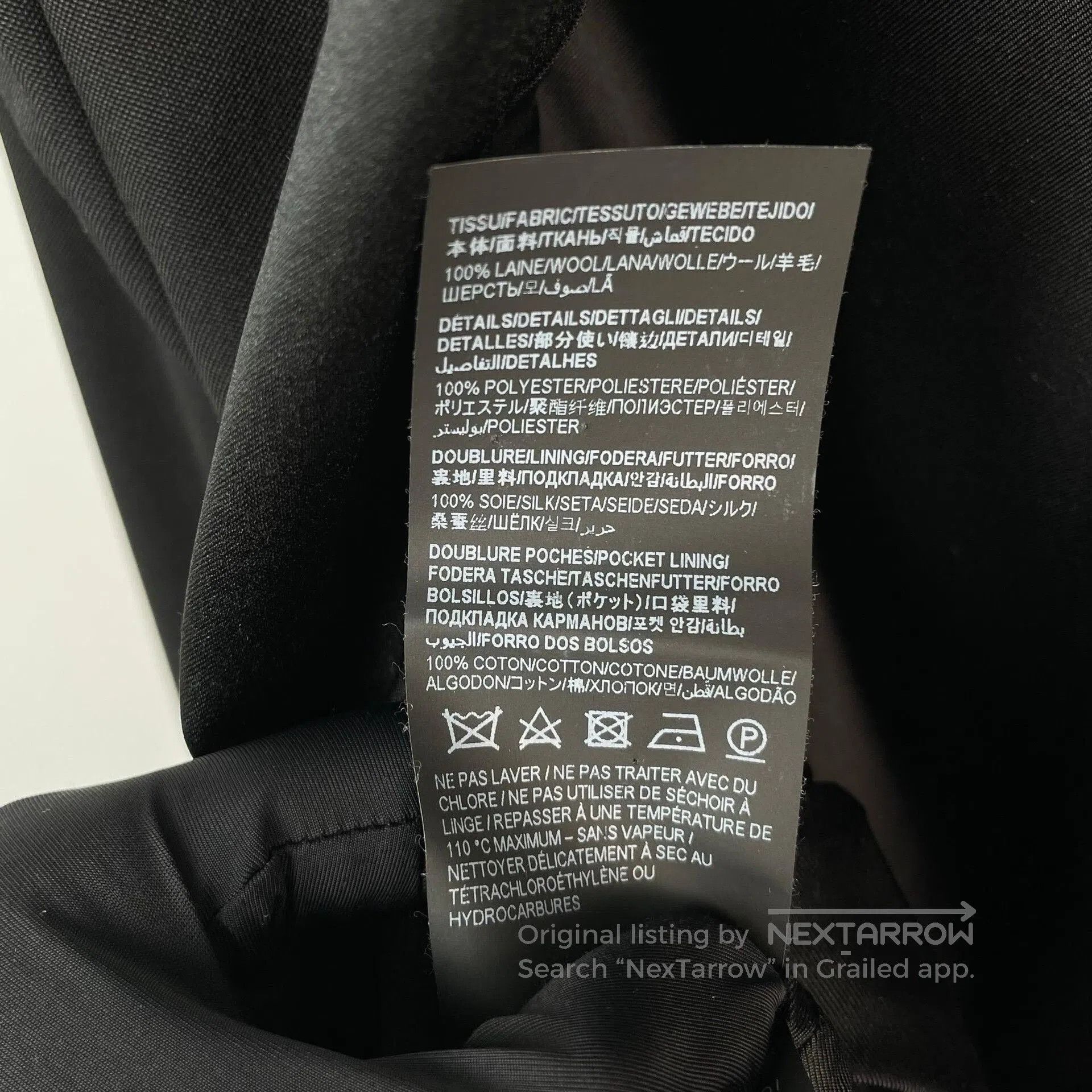 Saint Laurent Paris Saint Laurent Black Smoking Blazer Size 36. Size XS / US 0-2 / IT 36-38 - 8 Thumbnail