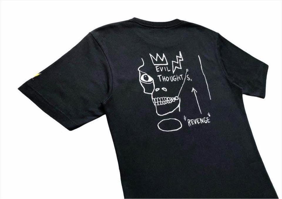 Jean-Michel Basquiat Jean-Michel Basquiat x Uniqlo Revenge Skull T-Shirt Size US XL / EU 56 / 4 - 3 Thumbnail