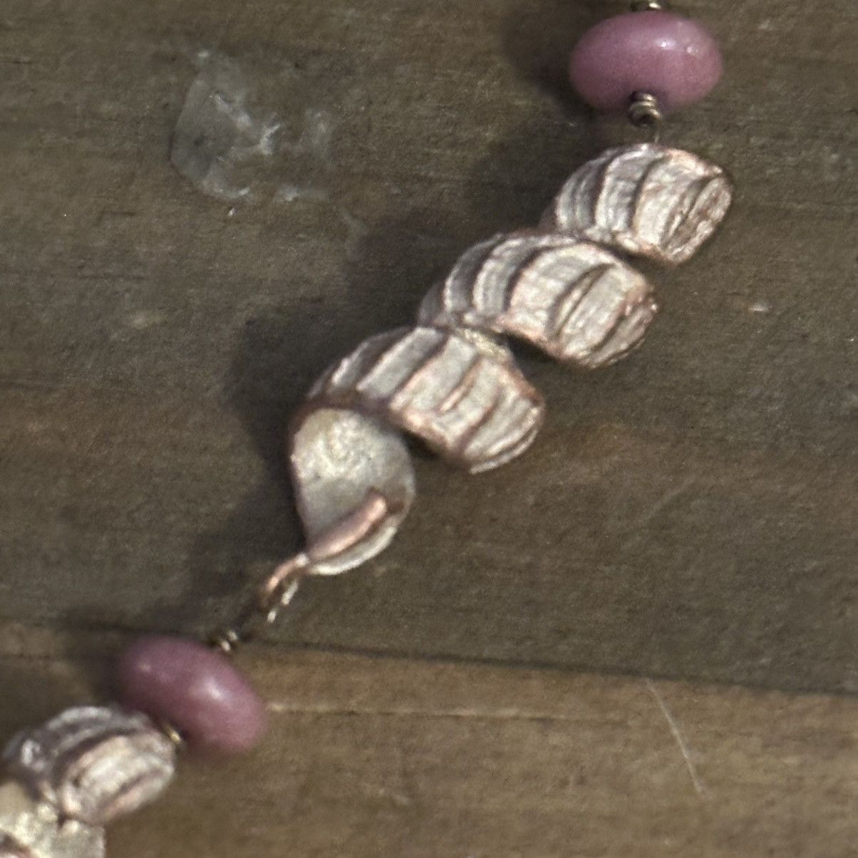 Other Spiral faux shell link necklace and bracelet set Size ONE SIZE - 3 Thumbnail