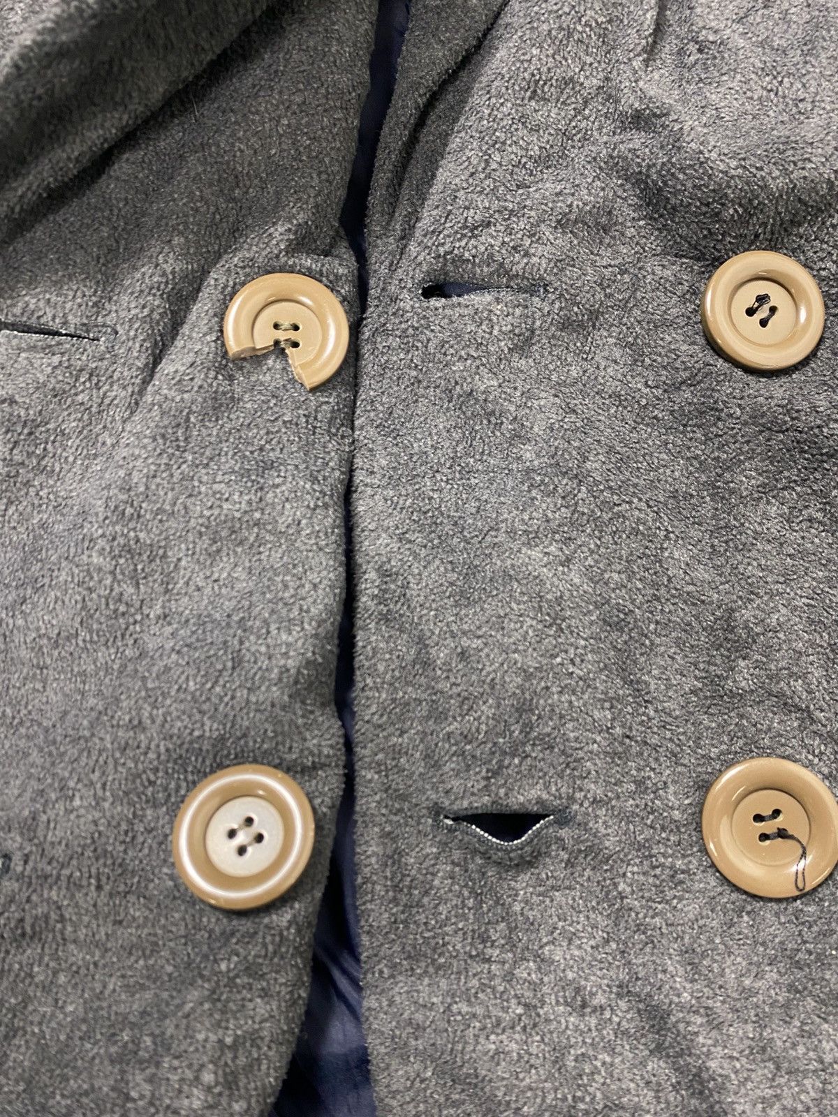 Issey Miyake Mercibeucop Double Breasted Hoodie Jacket Size US XL / EU 56 / 4 - 10 Thumbnail