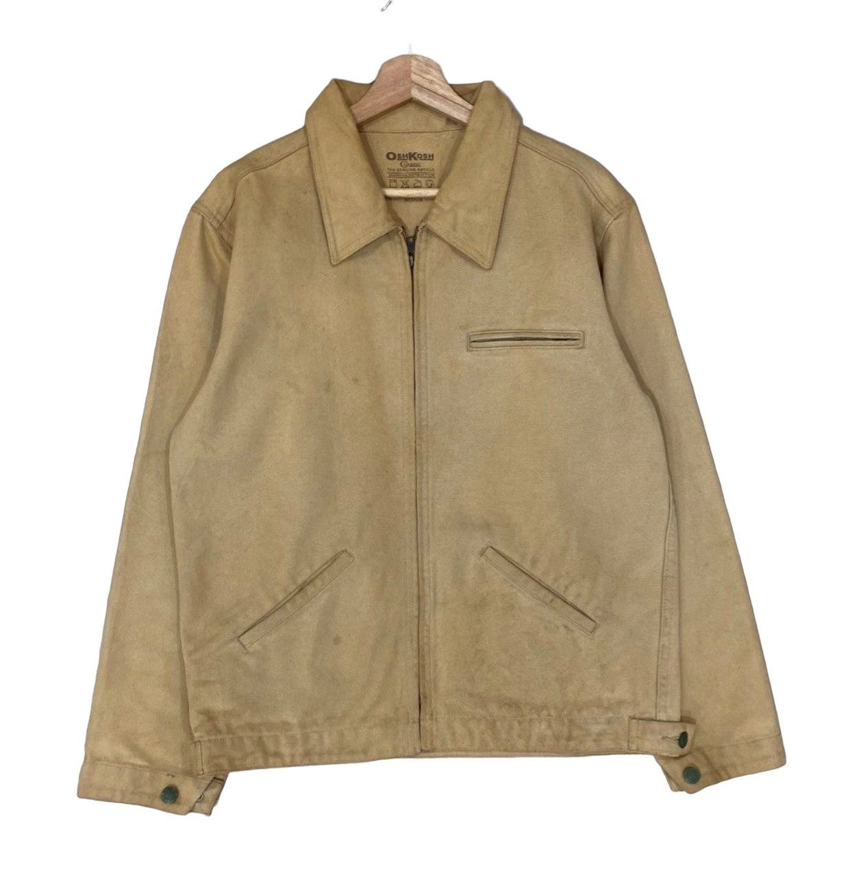 Carhartt 🔥VTG OSHKOSH DETROIT DUCK CANVAS JACKET Size US M / EU 48-50 / 2 - 2 Thumbnail