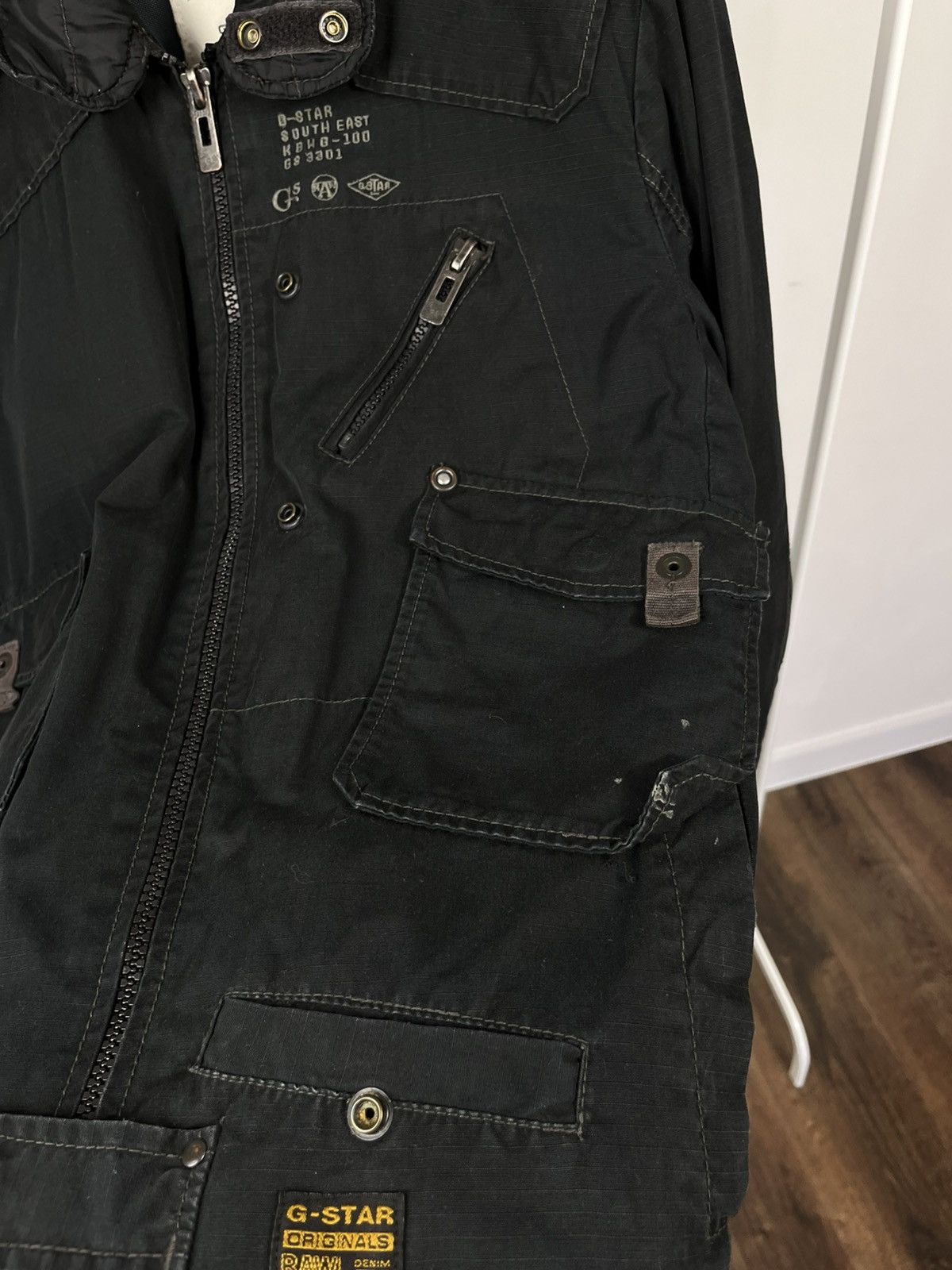 G-Star G-Star RAW GS3301 Tactical Jacket L w/ Big Back Logo Size US L / EU 52-54 / 3 - 6 Thumbnail